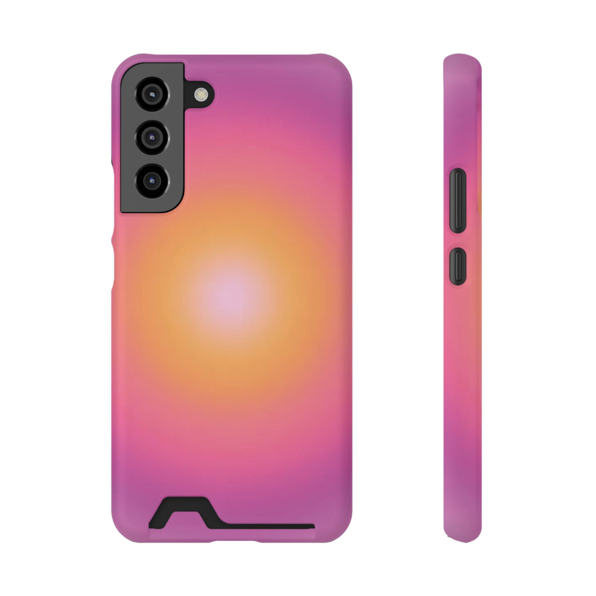 Sunset Gradient Phone Case with Card Holder