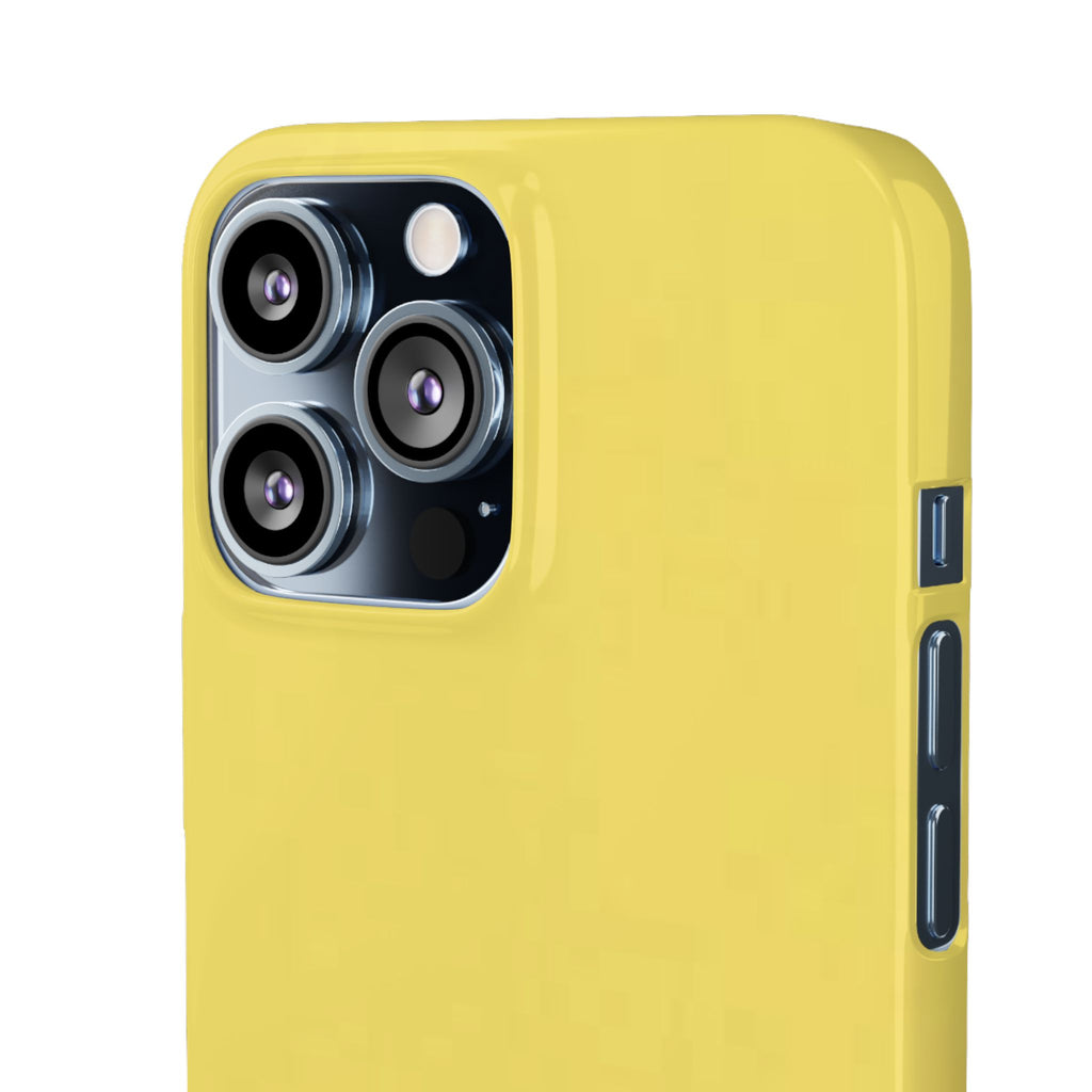 Yellow Snap Phone Case