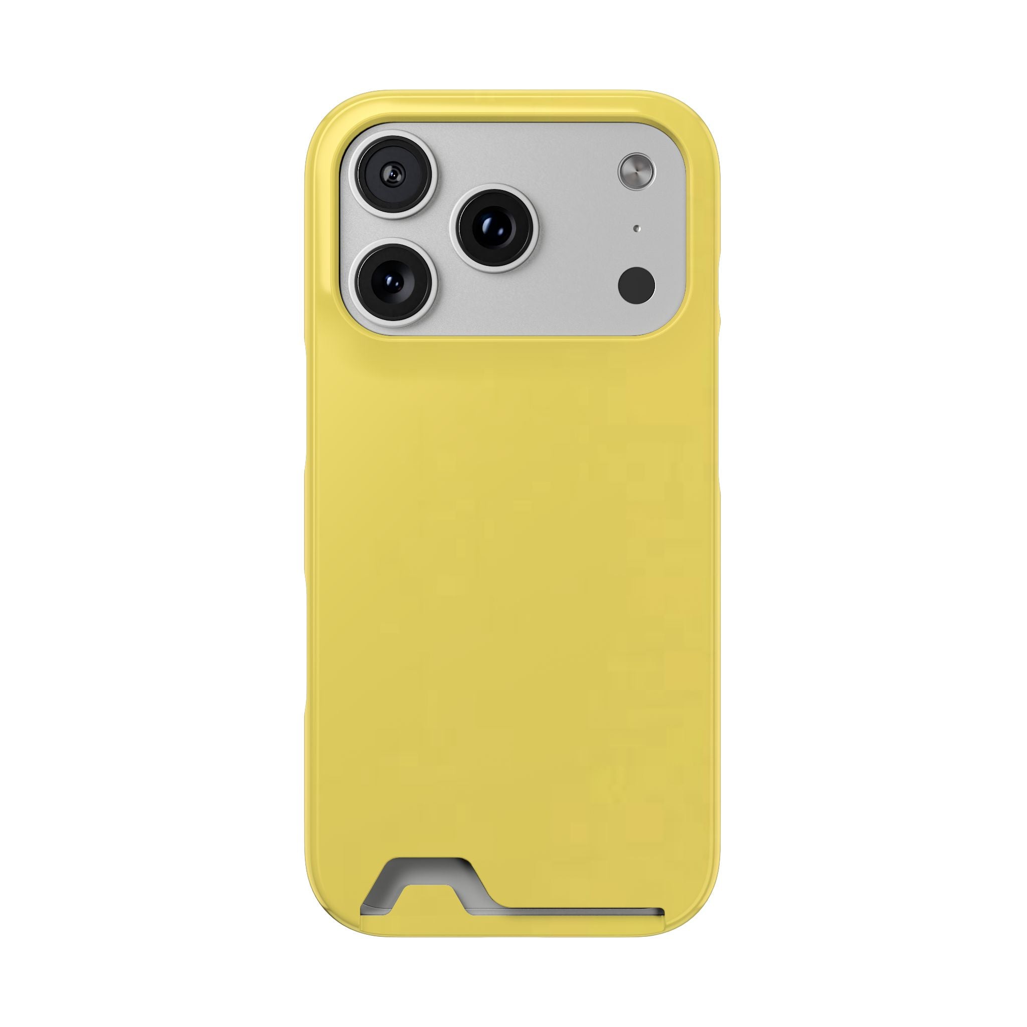 Yellow Card-Holder Phone Case