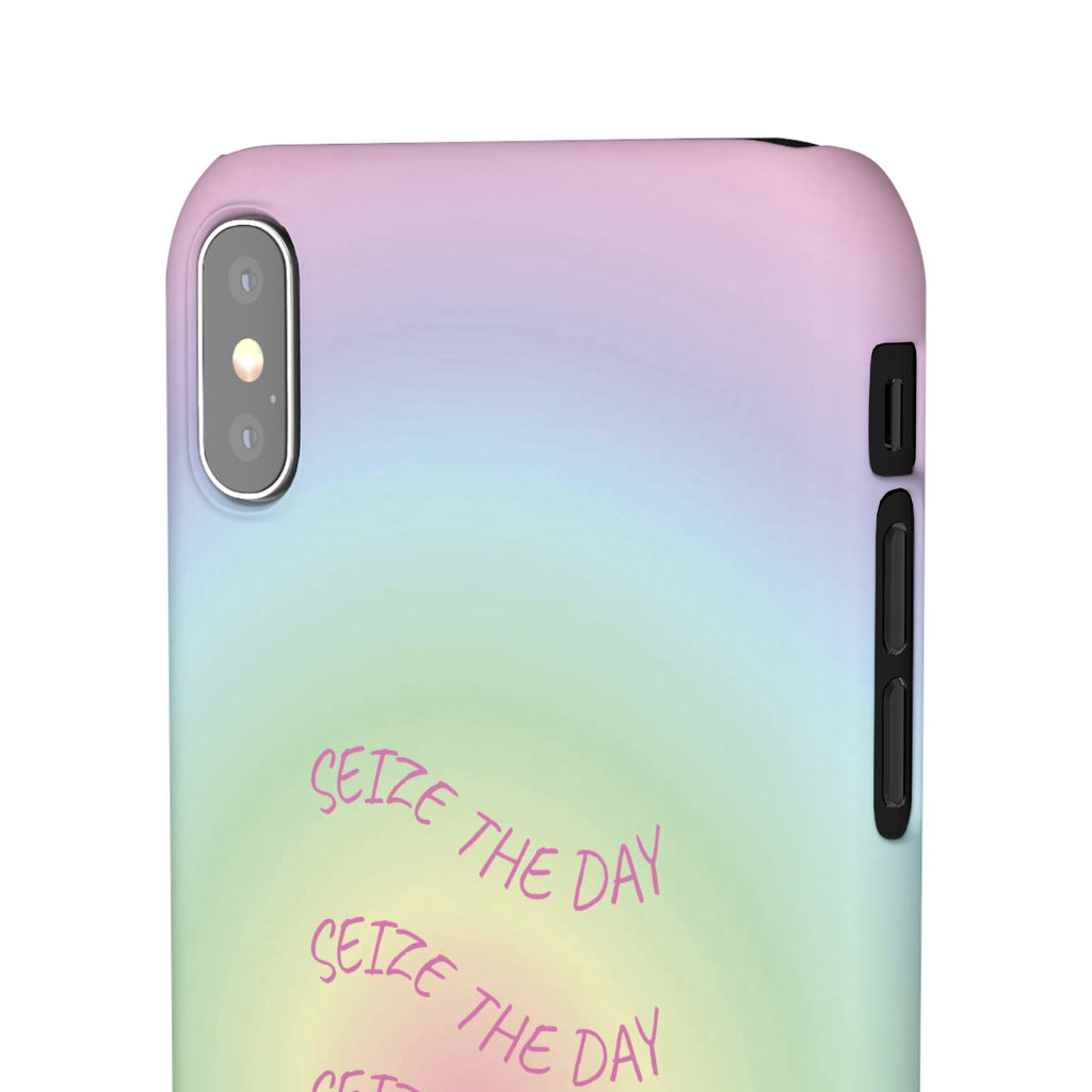 Carpe Diem Bermuda Halo Gradient Snap Phone Case