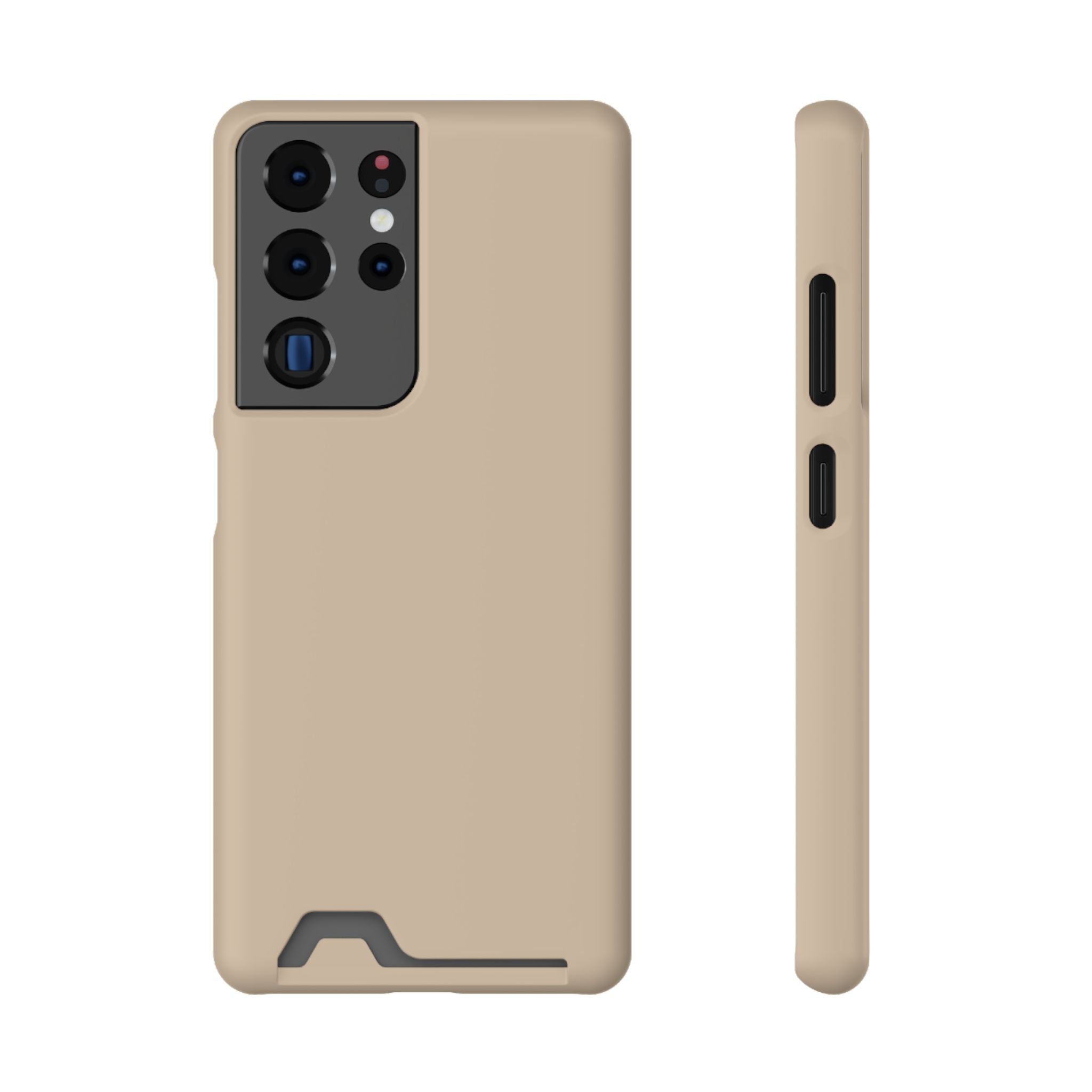 Beige Card-Holder Phone Case