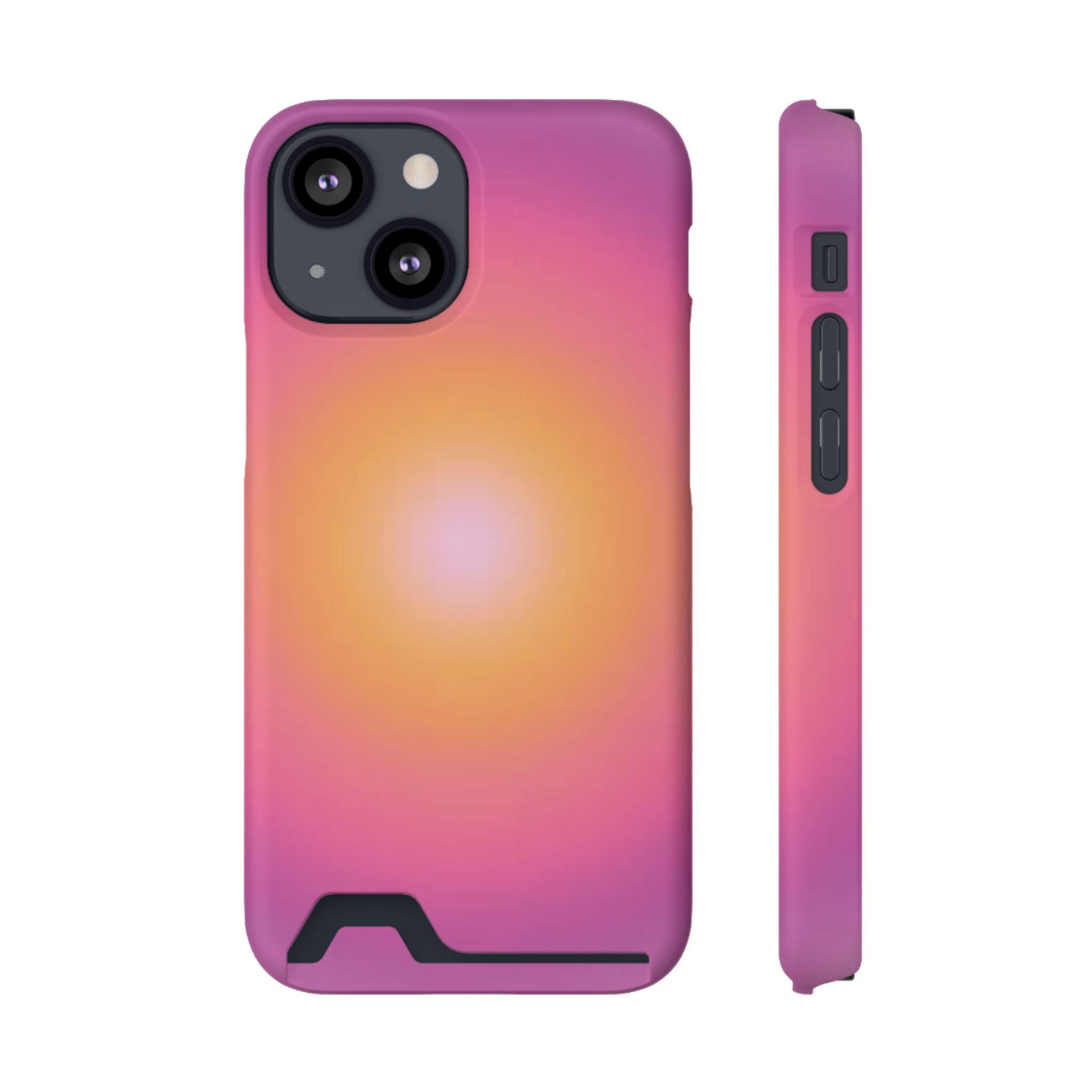 Sunset Gradient Phone Case with Card Holder