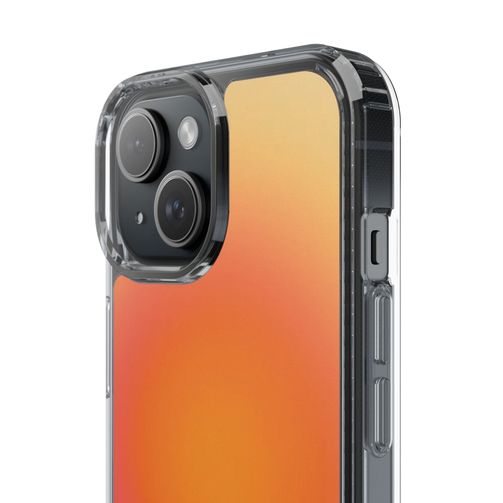 Clear Sunburst Protective Phone Case