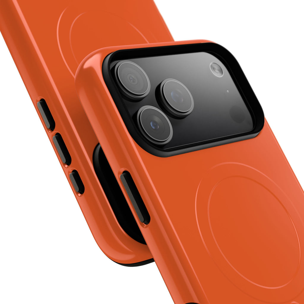 Orange MagSafe Protective Phone Case