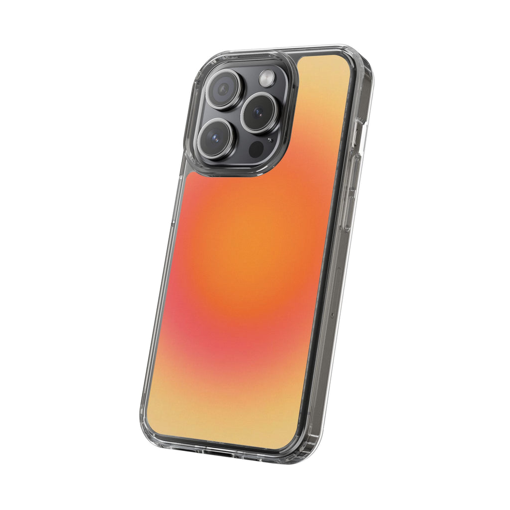 Clear Sunburst Protective Phone Case