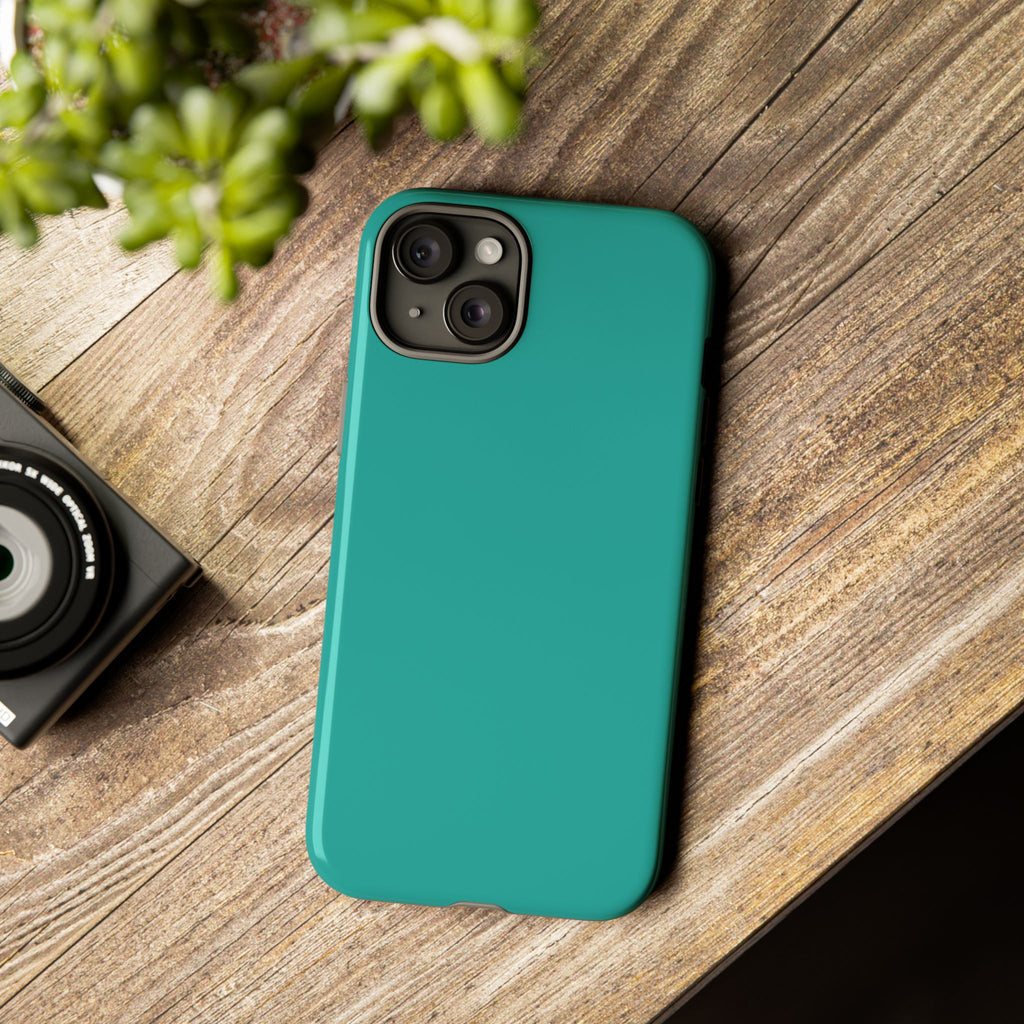 Teal Protective Phone Case