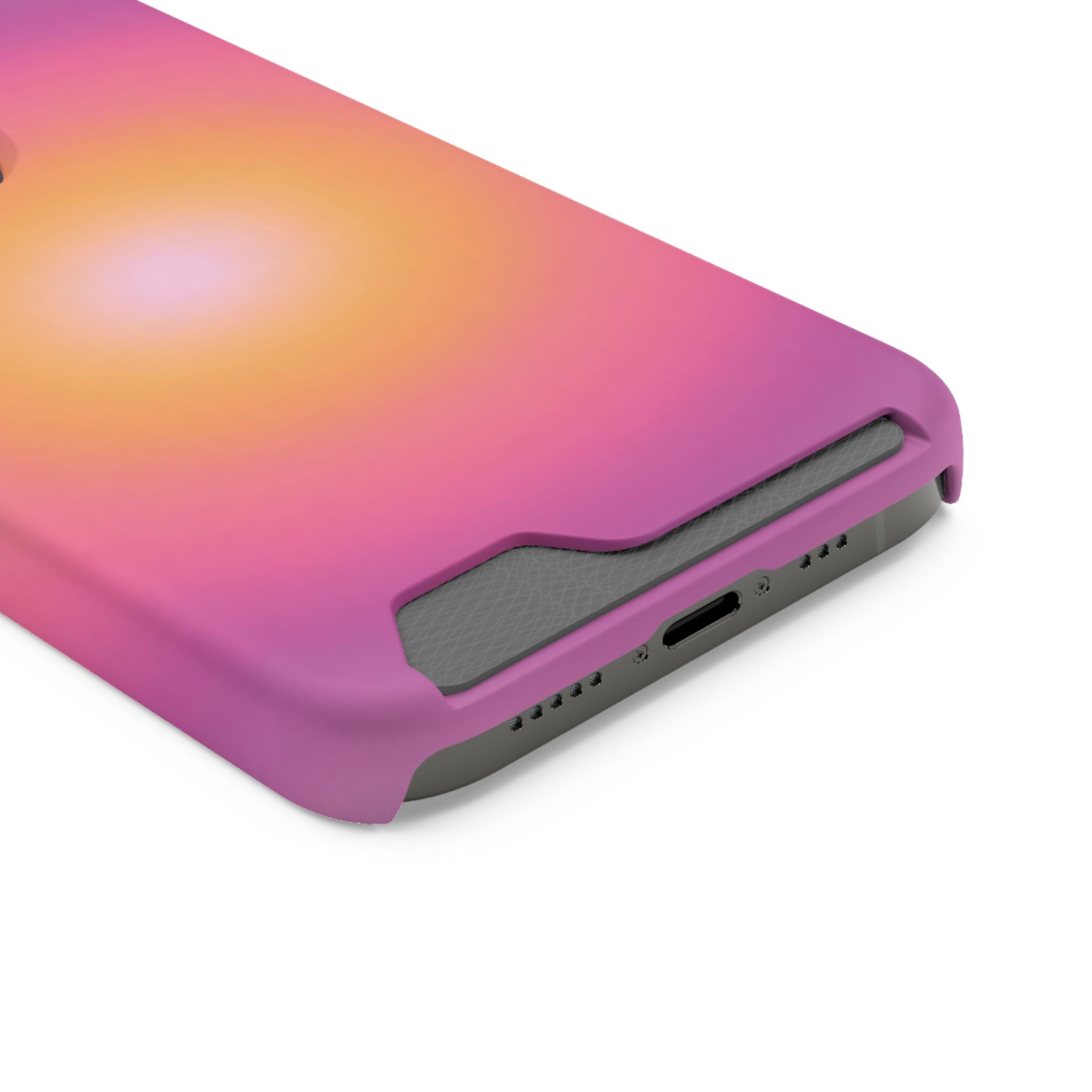 Sunset Gradient Phone Case with Card Holder