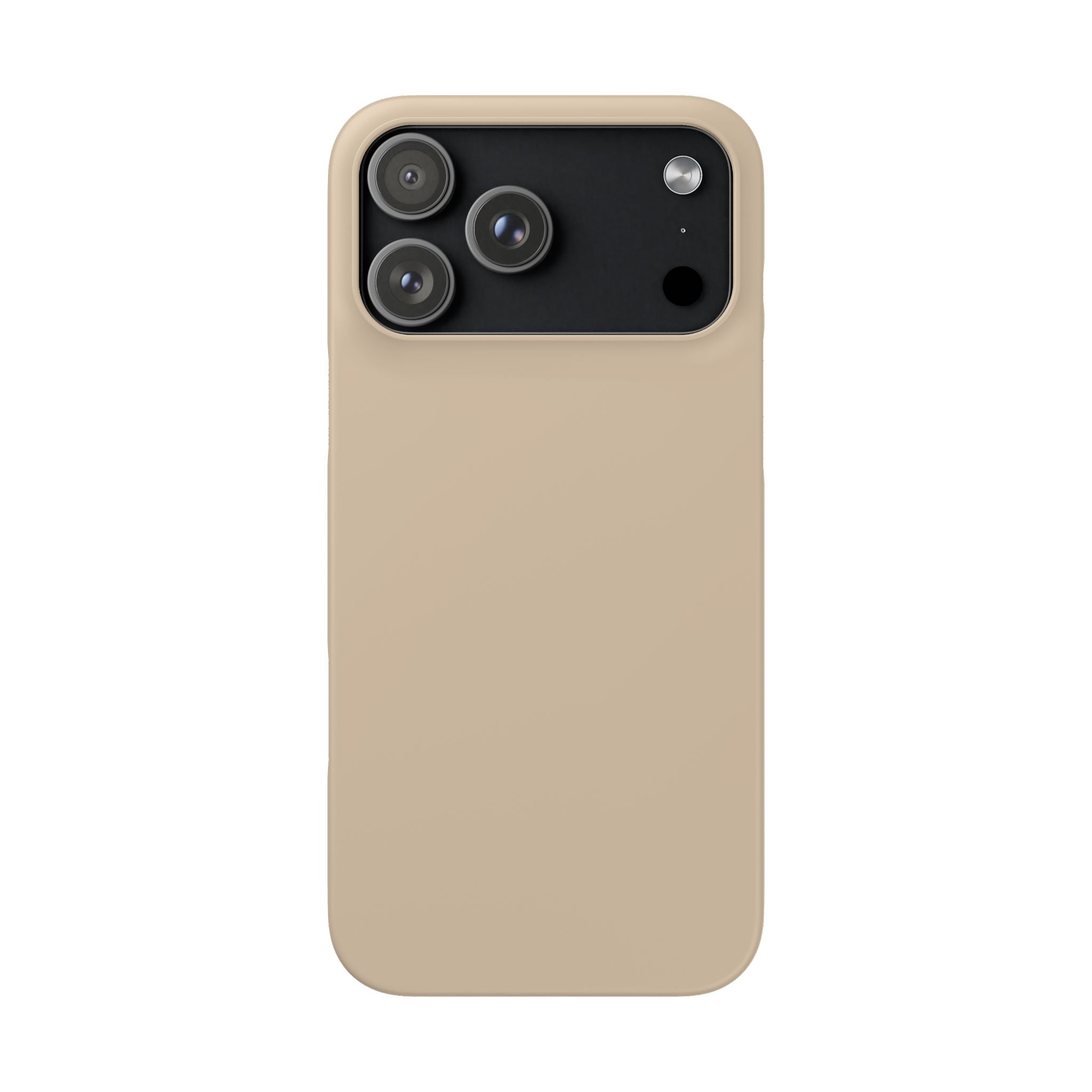 Beige Snap Phone Case