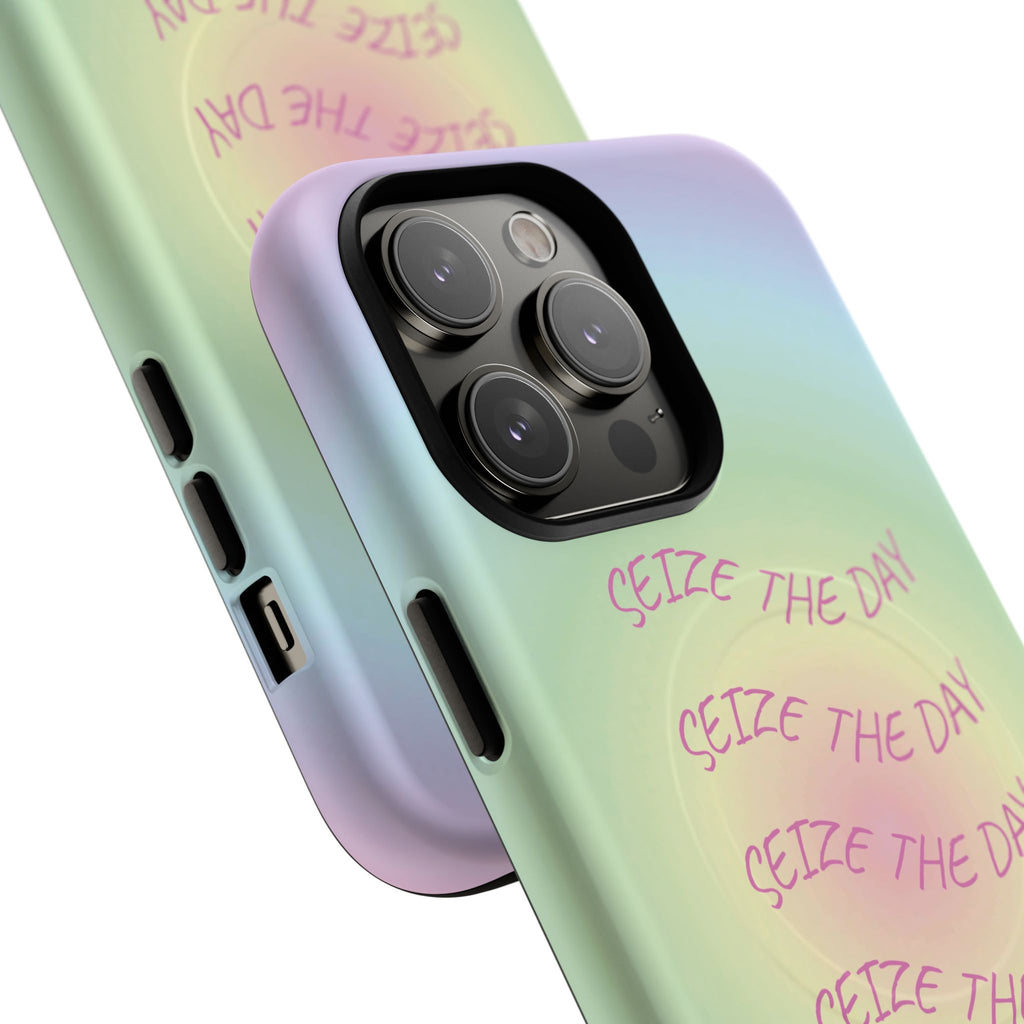 Bermuda Halo Seize The Day Gradient MagSafe Protective Phone Case