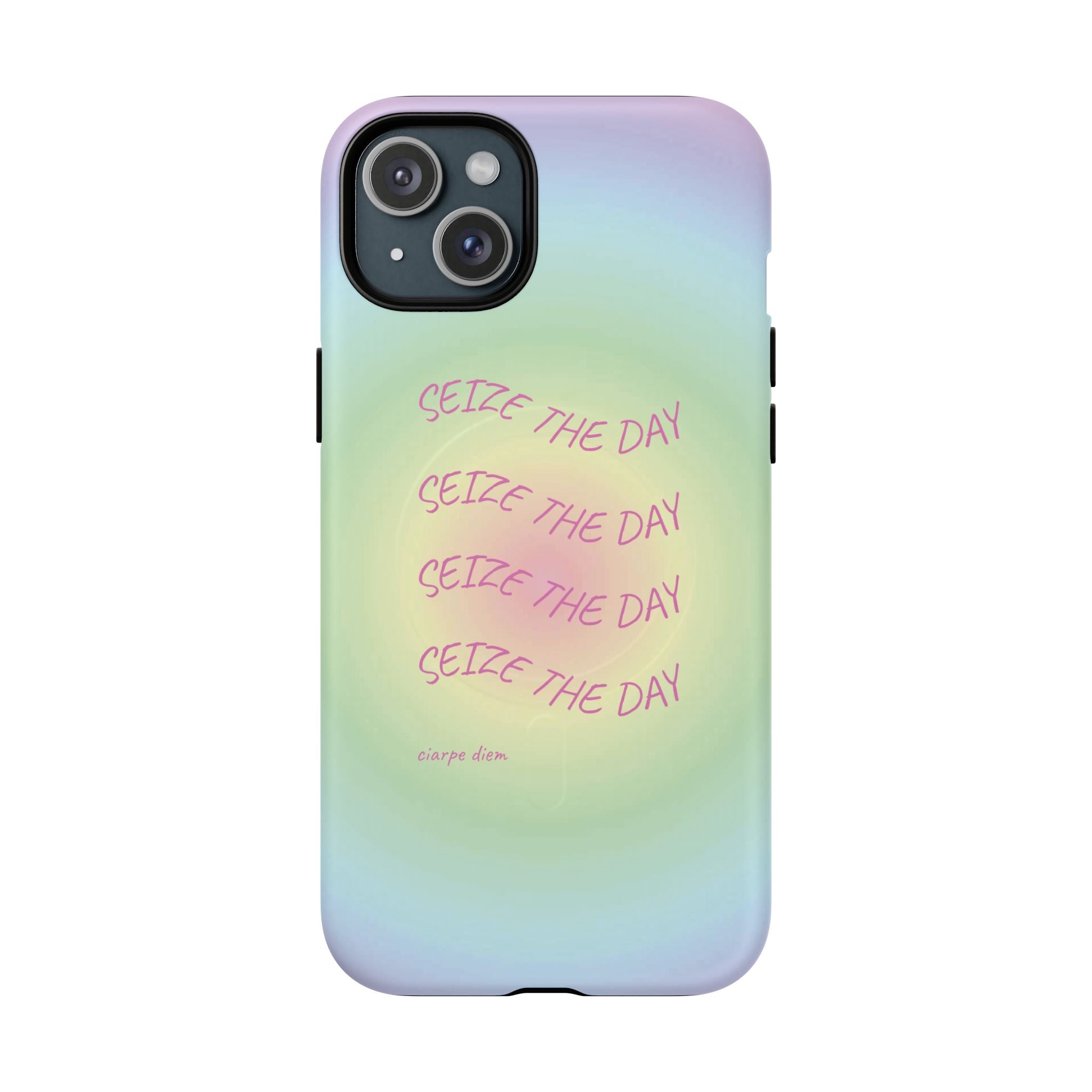 Bermuda Halo Seize The Day Gradient MagSafe Protective Phone Case