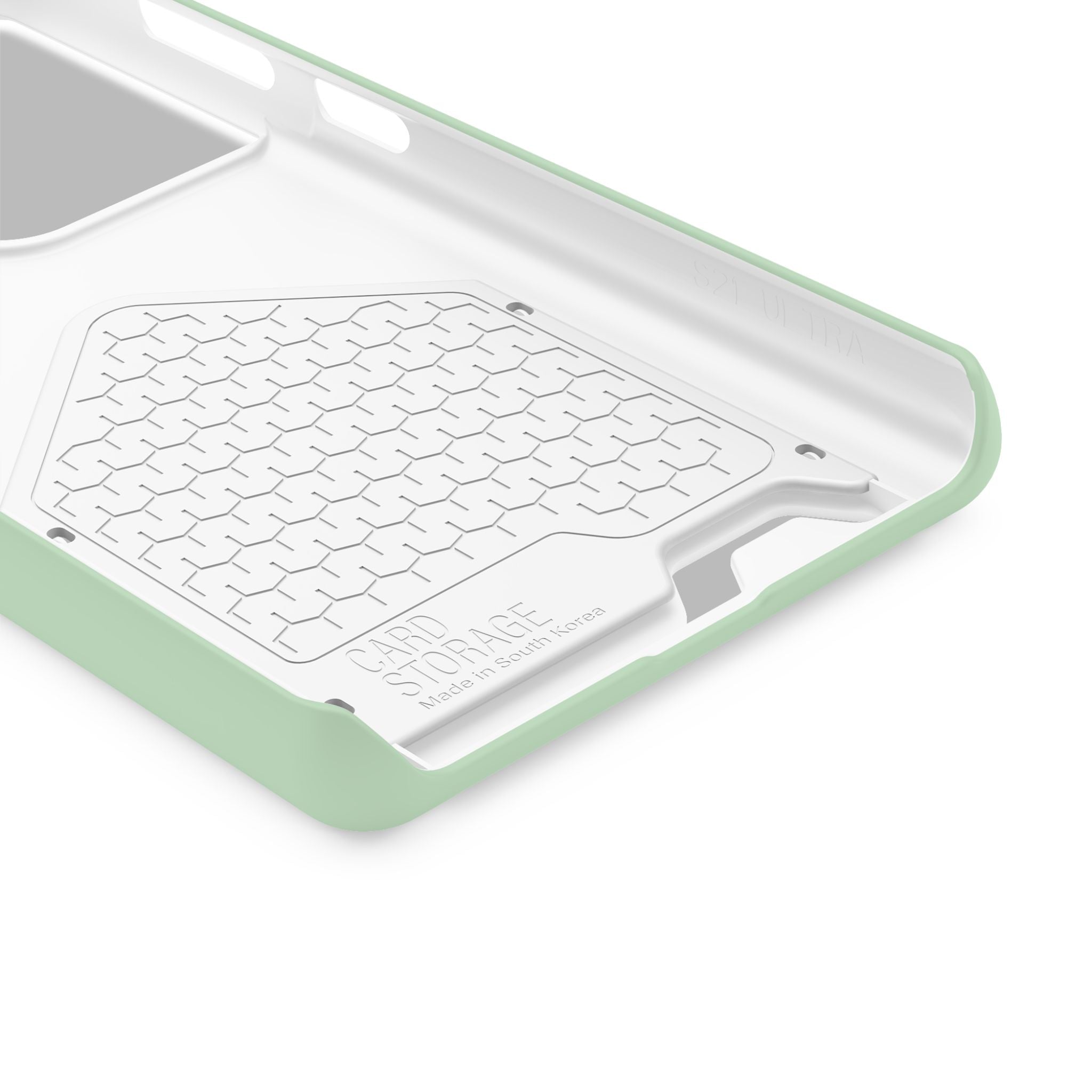 Mint Card-Holder Phone Case