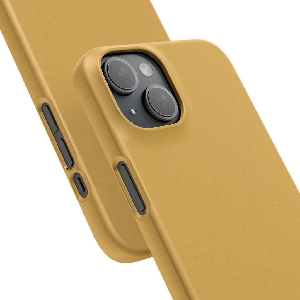 Mustard Snap Phone Case