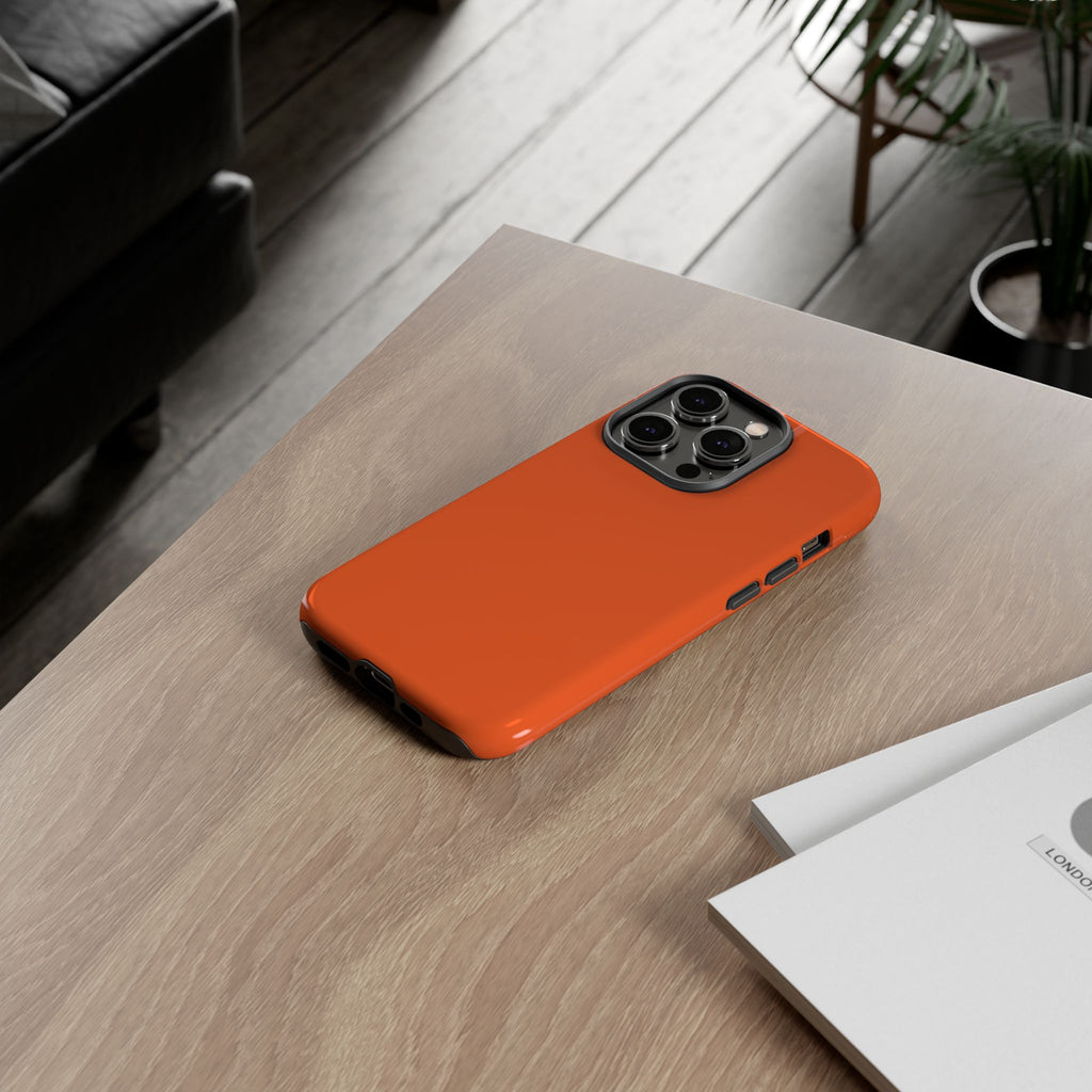 Orange Protective Phone Case