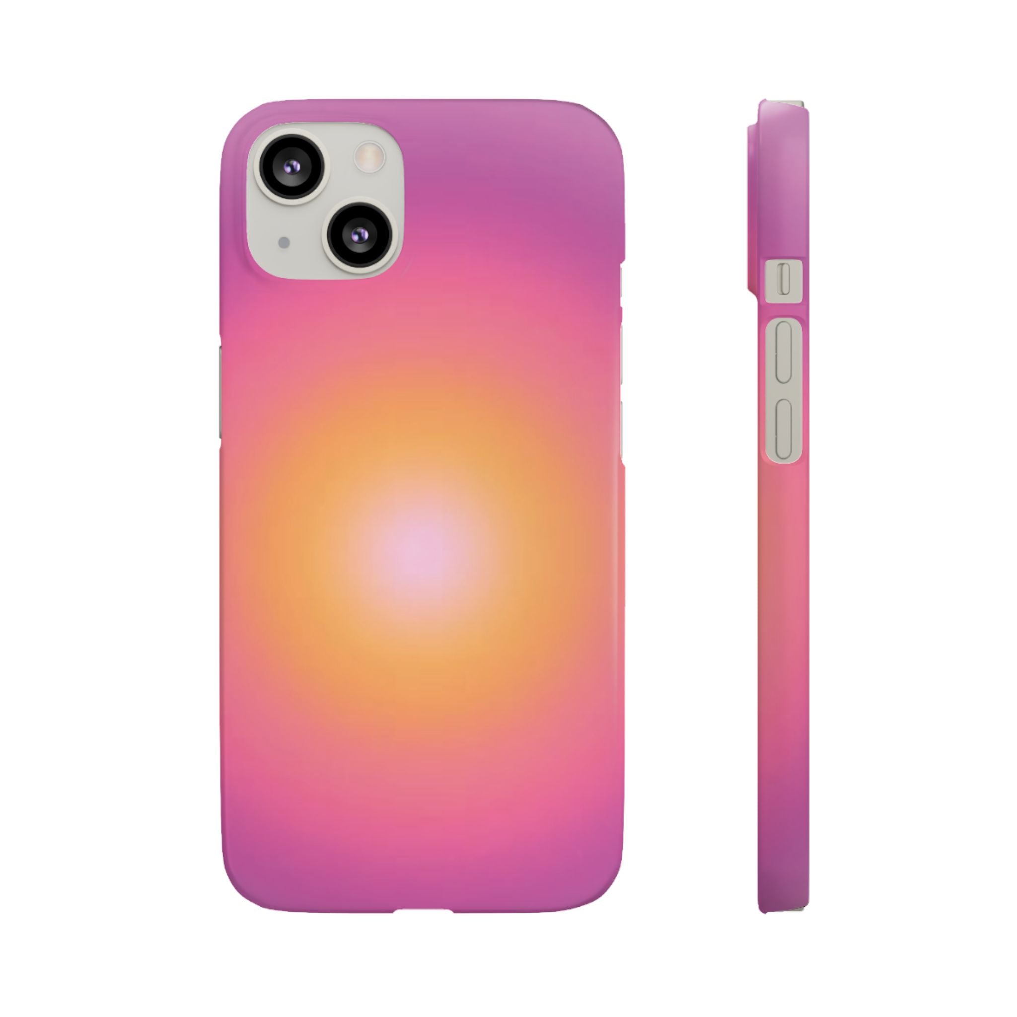 Sunburst Gradient Snap Phone Case