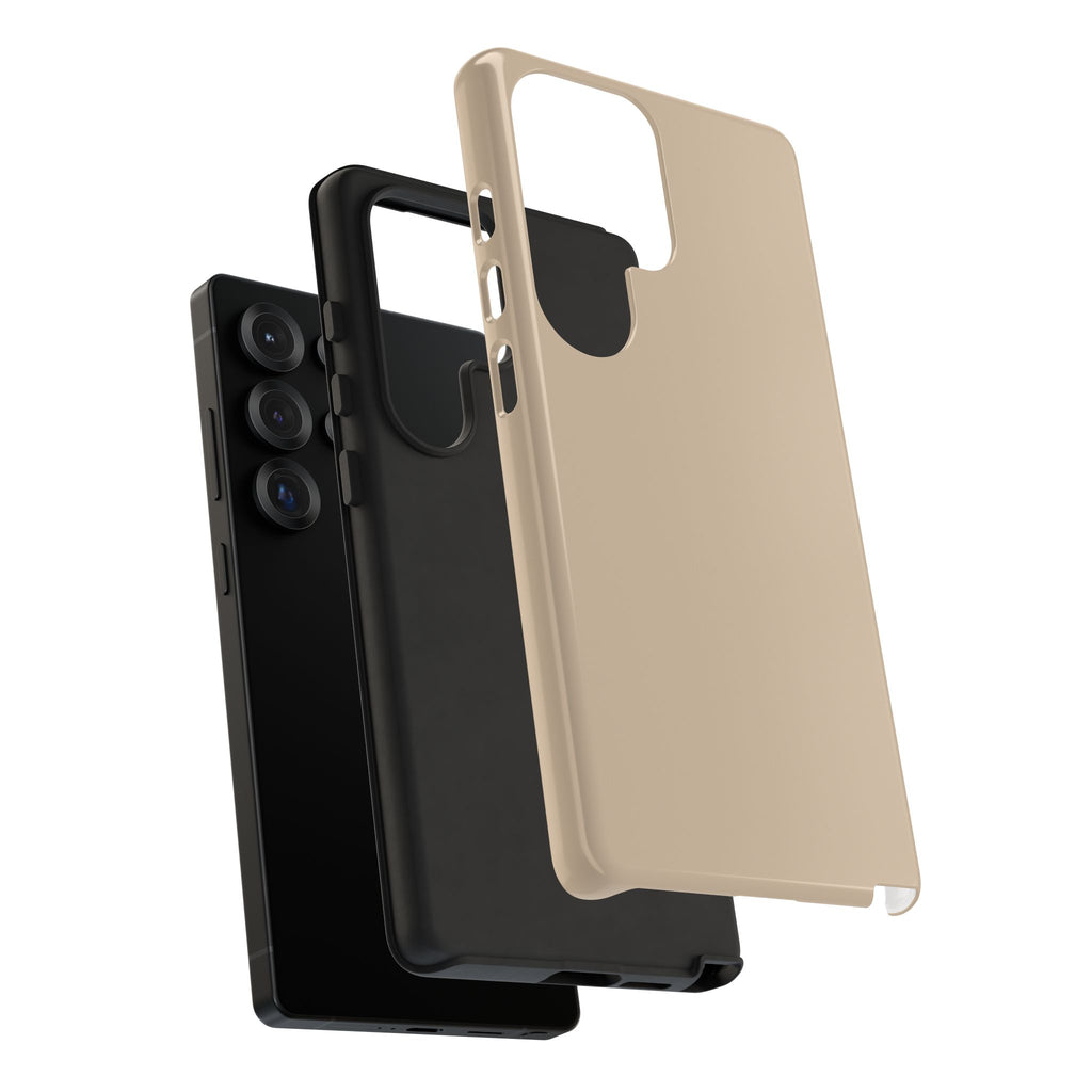Beige Protective Phone Case