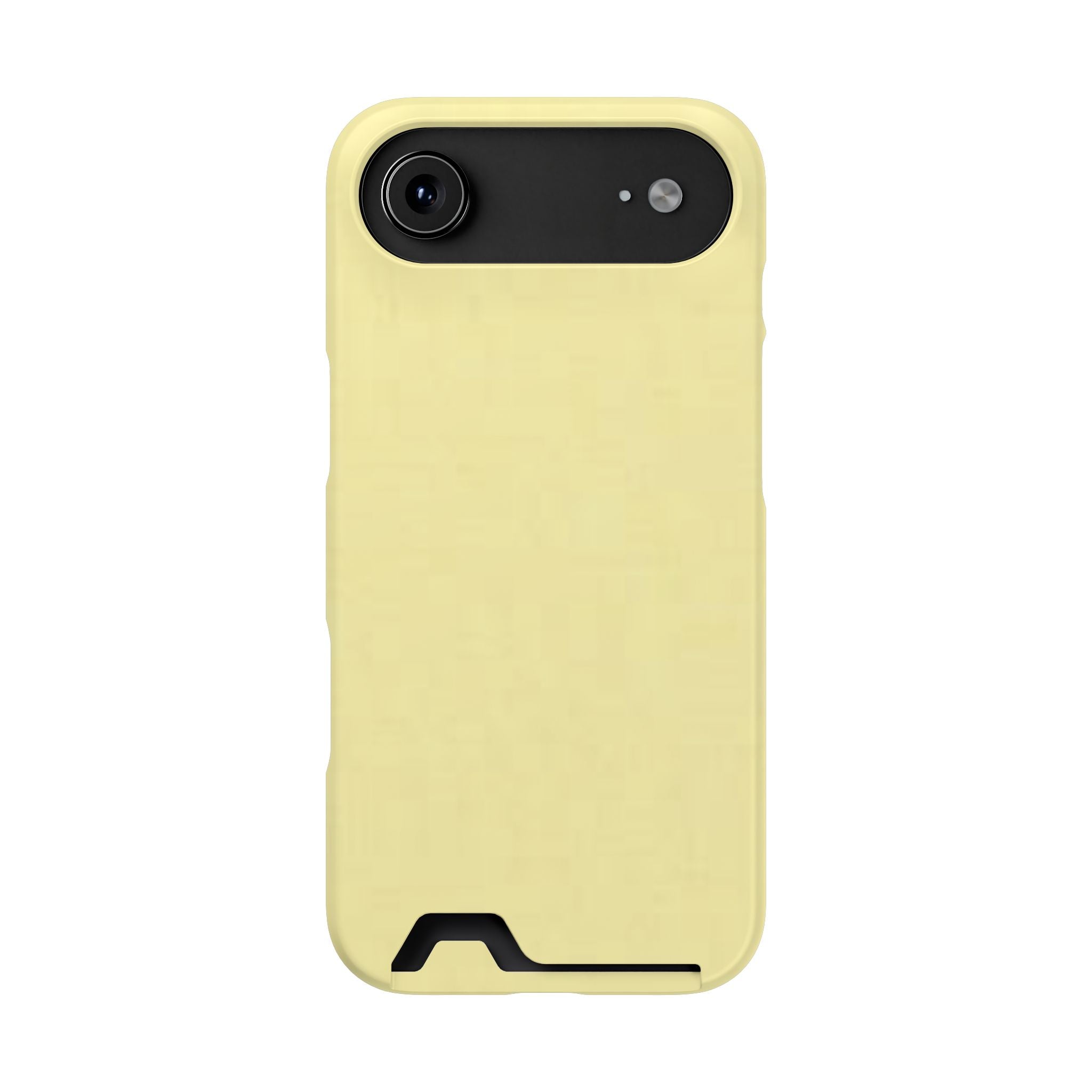 Pale Yellow Card-Holder Phone Case