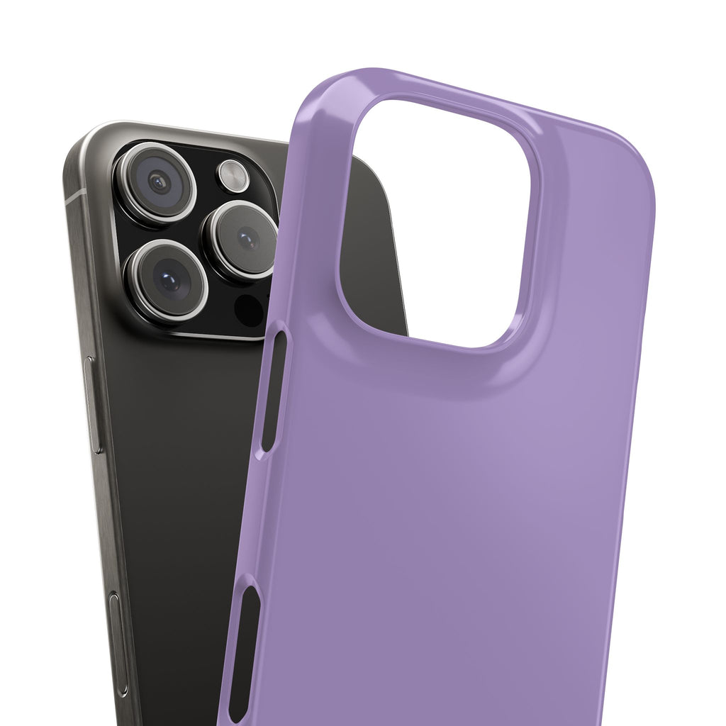 Lilac Snap Phone Case
