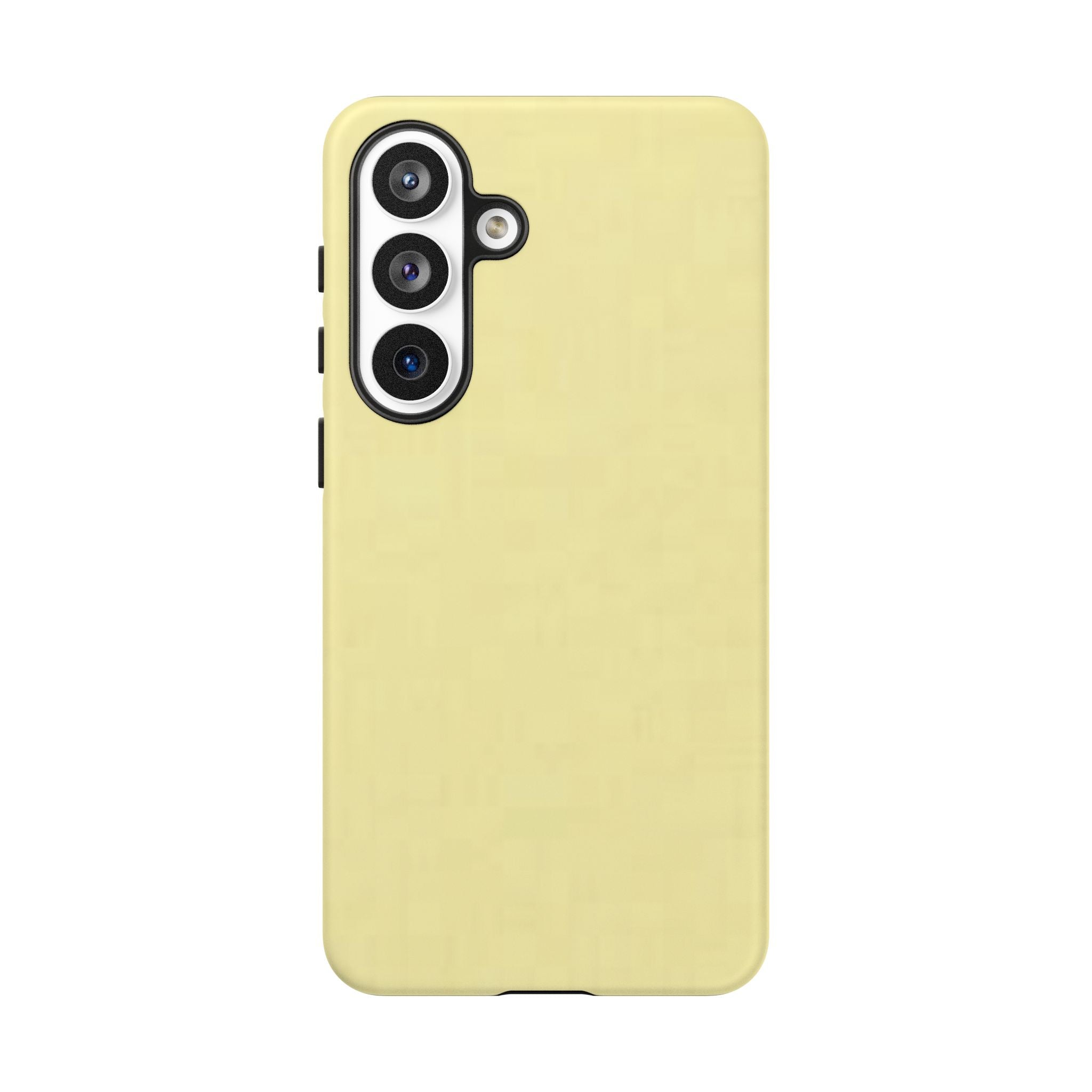 Pale Yellow Protective Phone Case