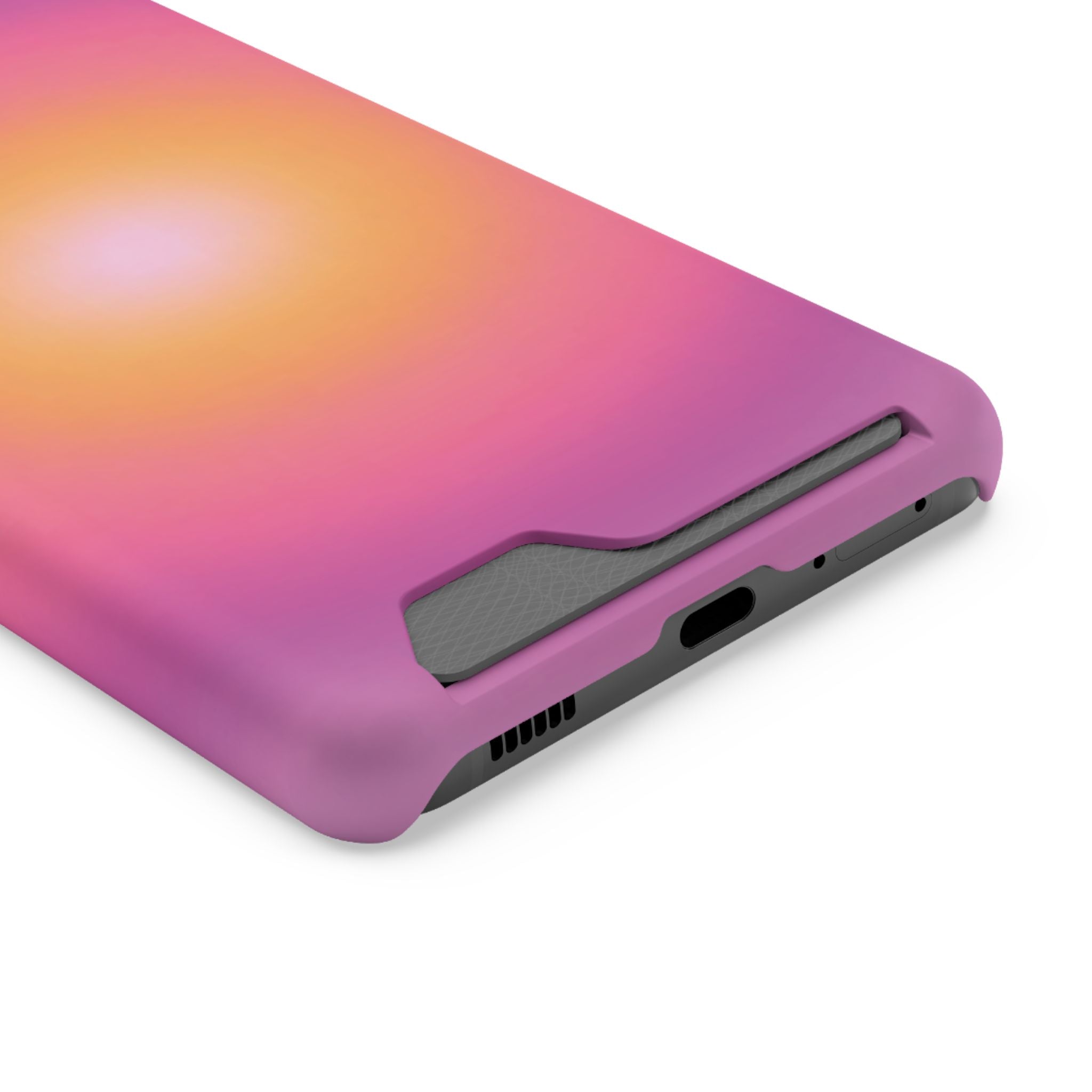Sunset Gradient Phone Case with Card Holder