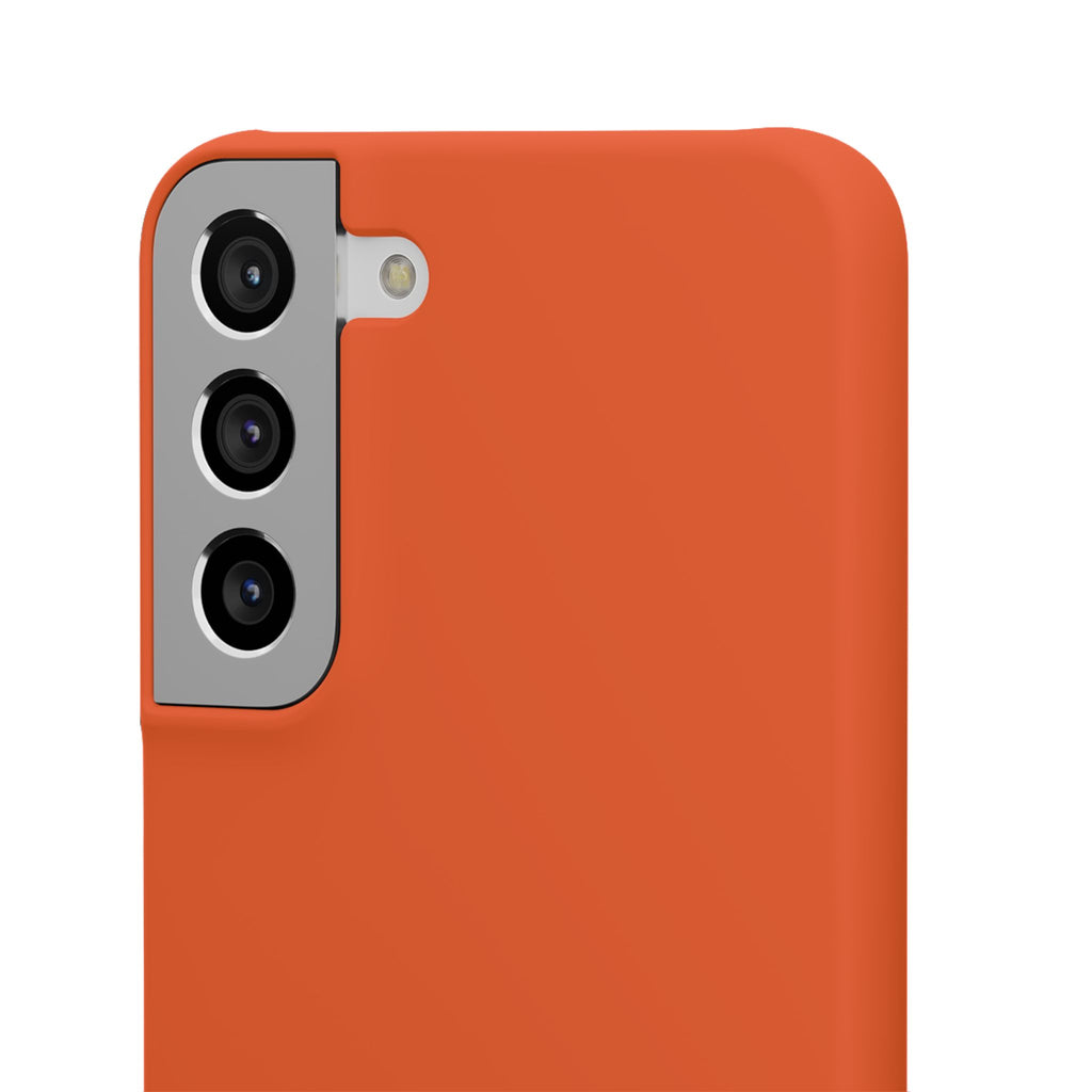 Orange Snap Phone Case
