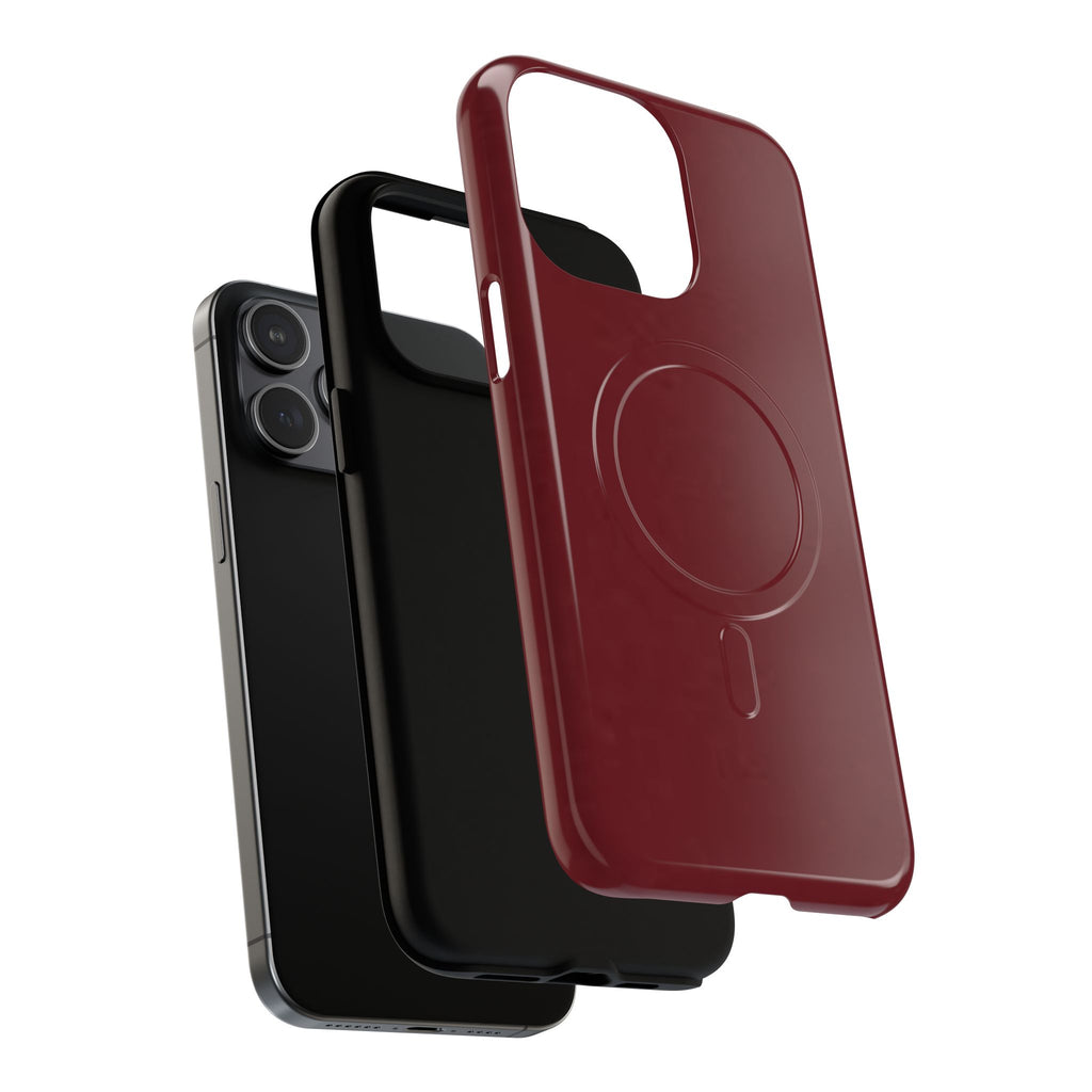 Dark Cherry MagSafe Protective Phone Case