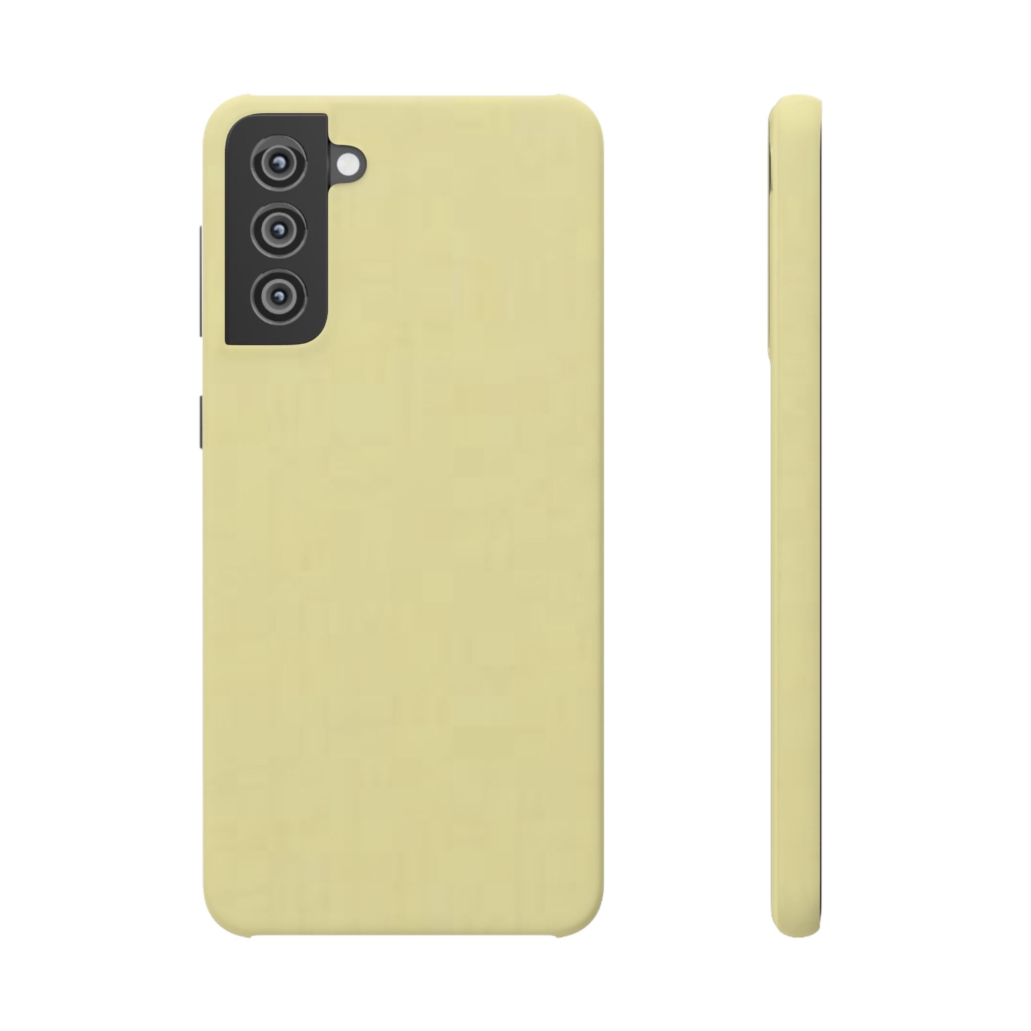 Pale Yellow Snap Phone Case