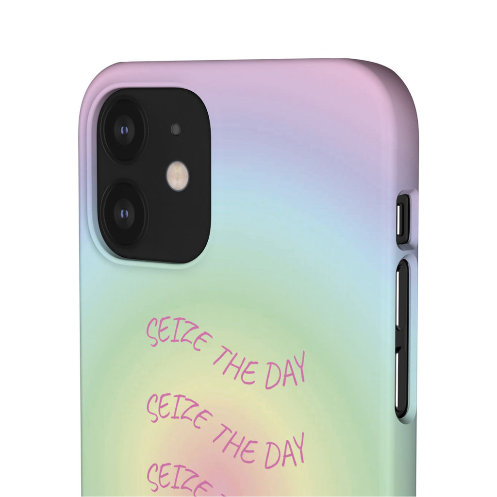Carpe Diem Bermuda Halo Gradient Snap Phone Case