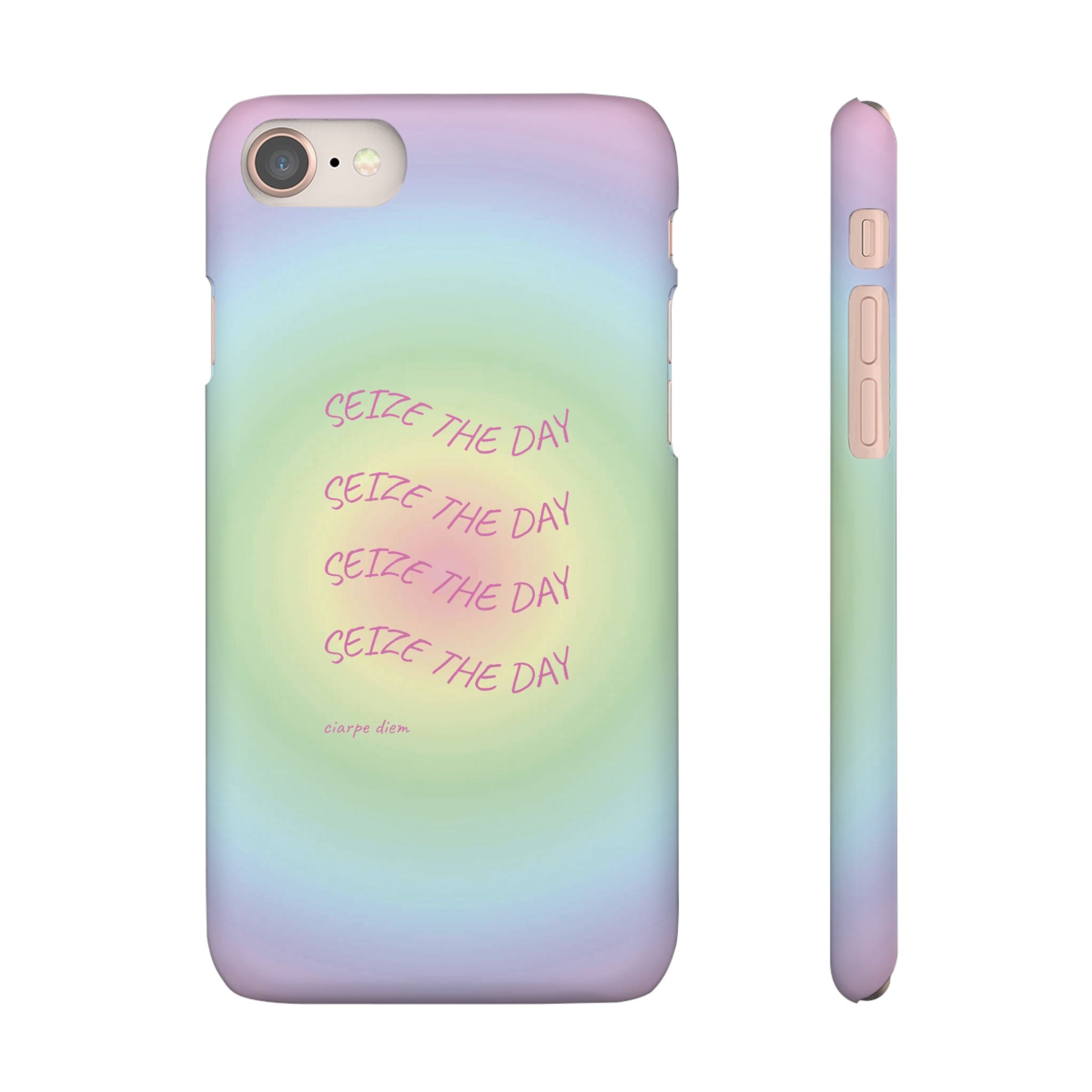 Carpe Diem Bermuda Halo Gradient Snap Phone Case