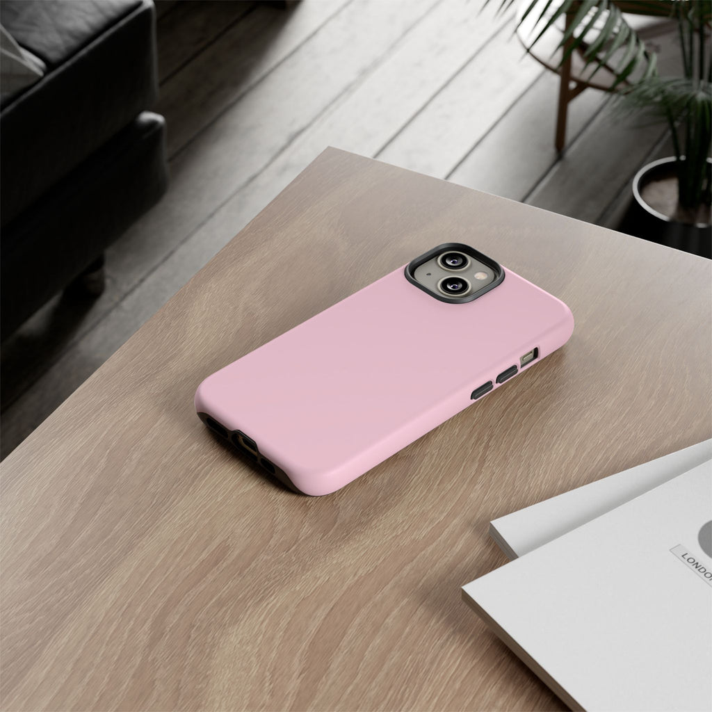 Pale Pink Protective Phone Case