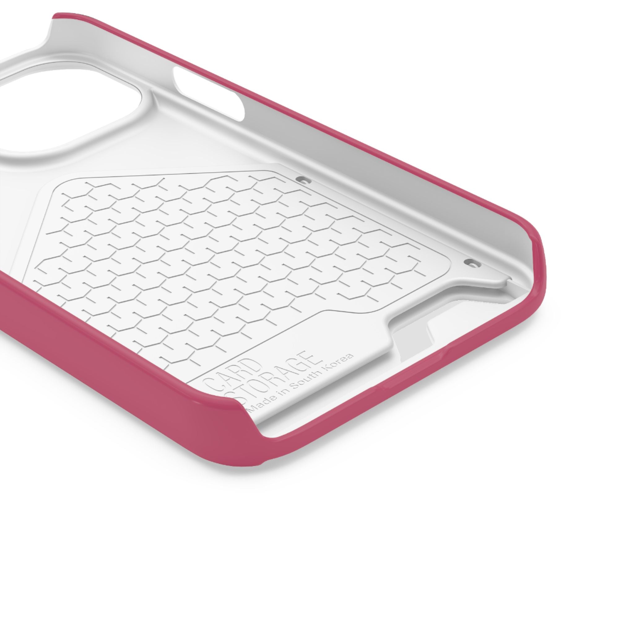 Raspberry Card Holder Phone Case