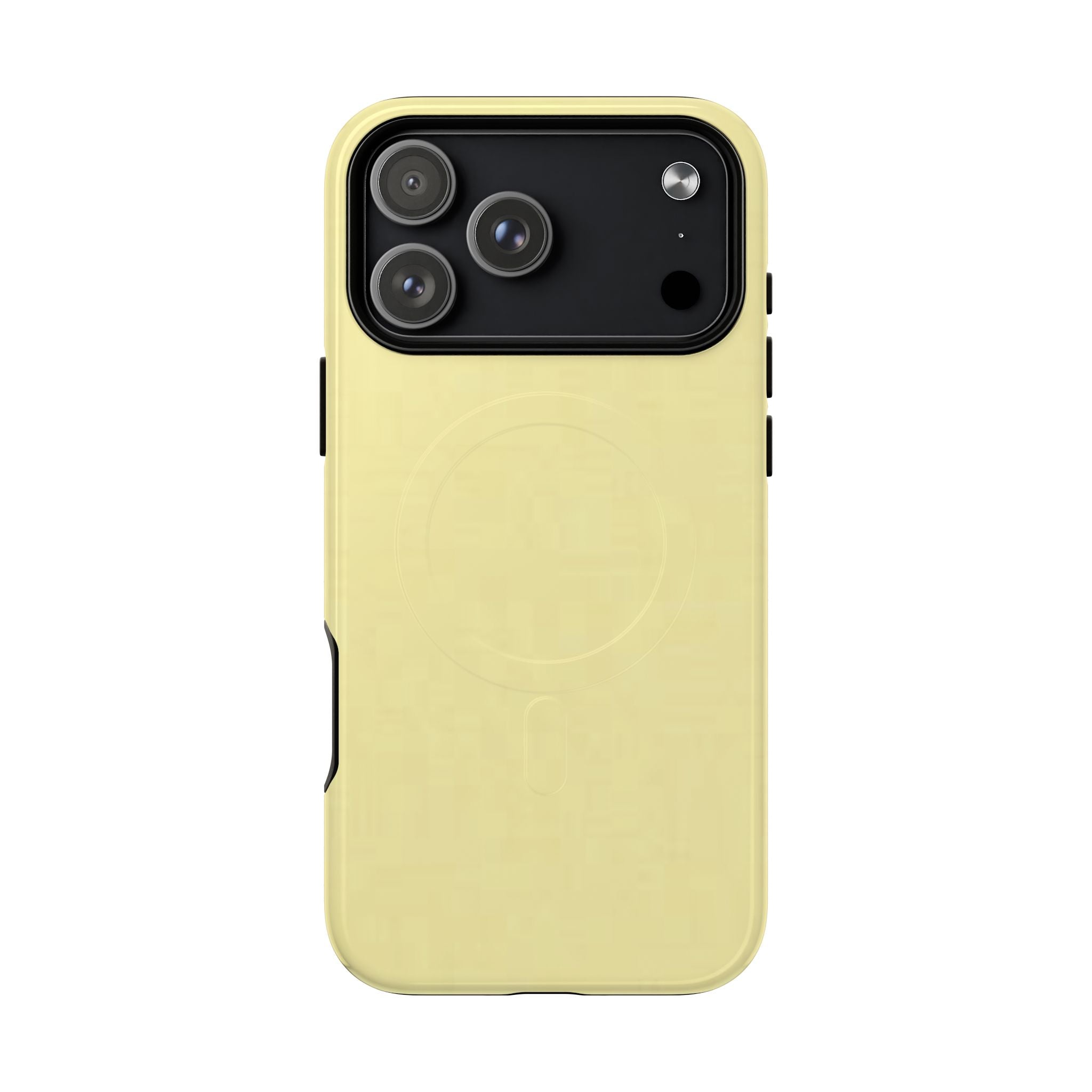 Pale Yellow MagSafe Protective Phone Case
