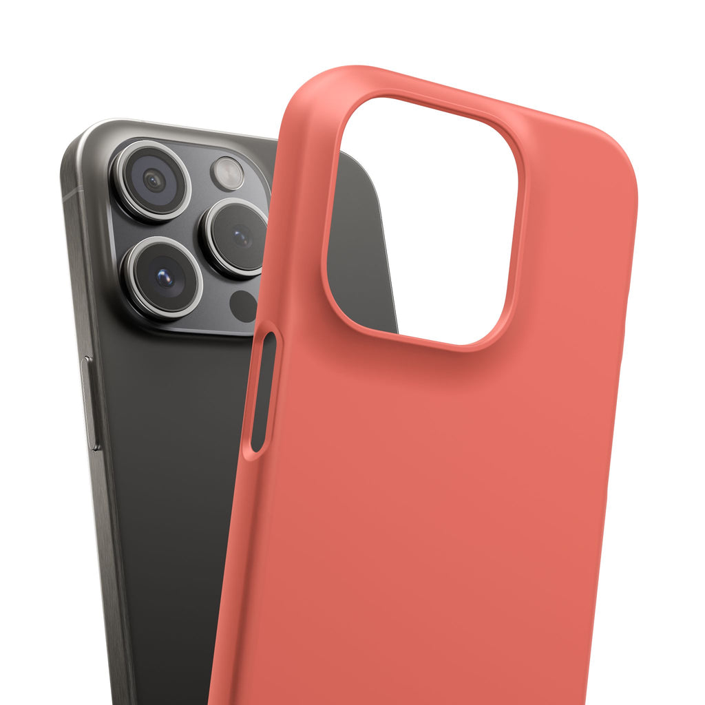 Coral Snap Phone Case