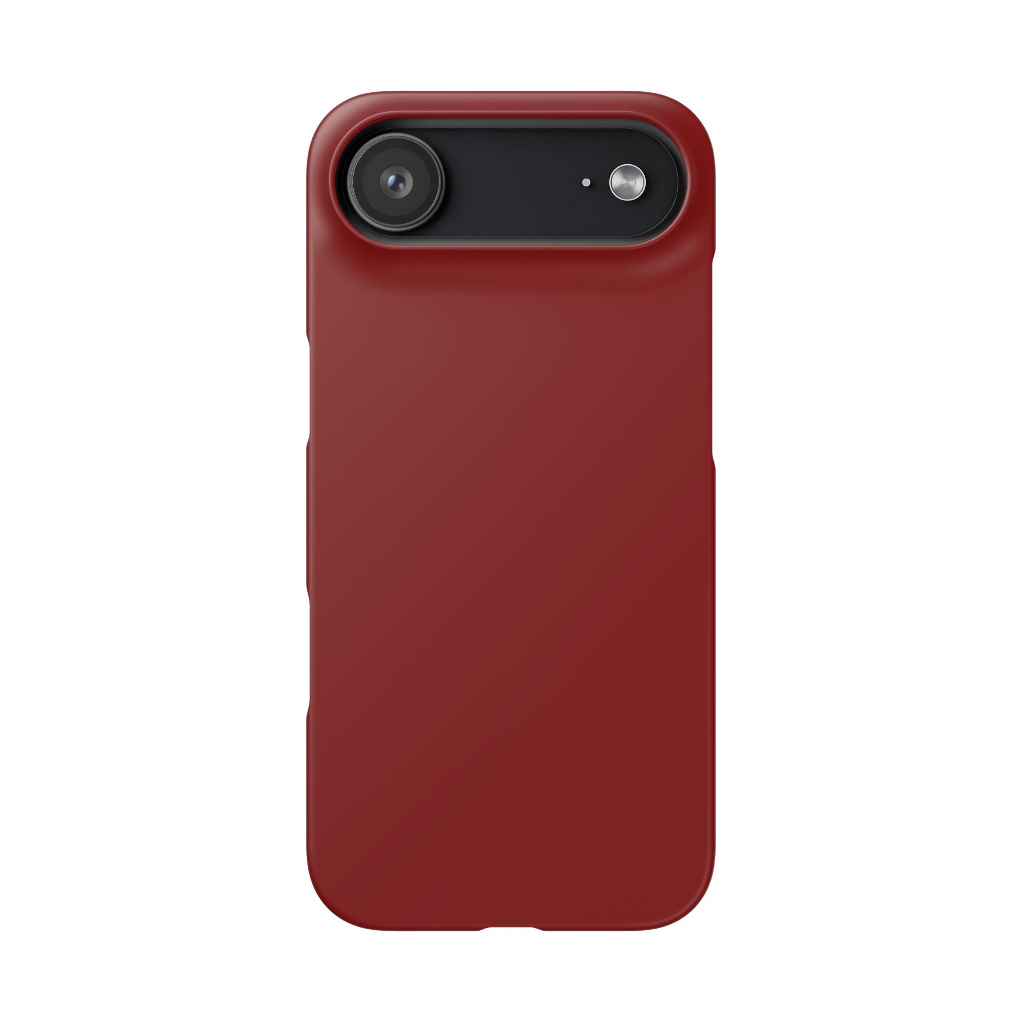 Dark Red Snap Phone Case