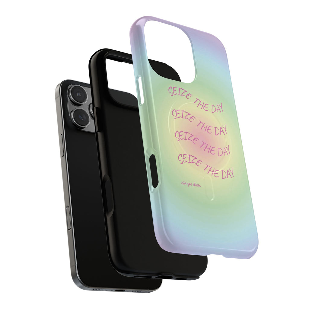 Bermuda Halo Seize The Day Gradient MagSafe Protective Phone Case