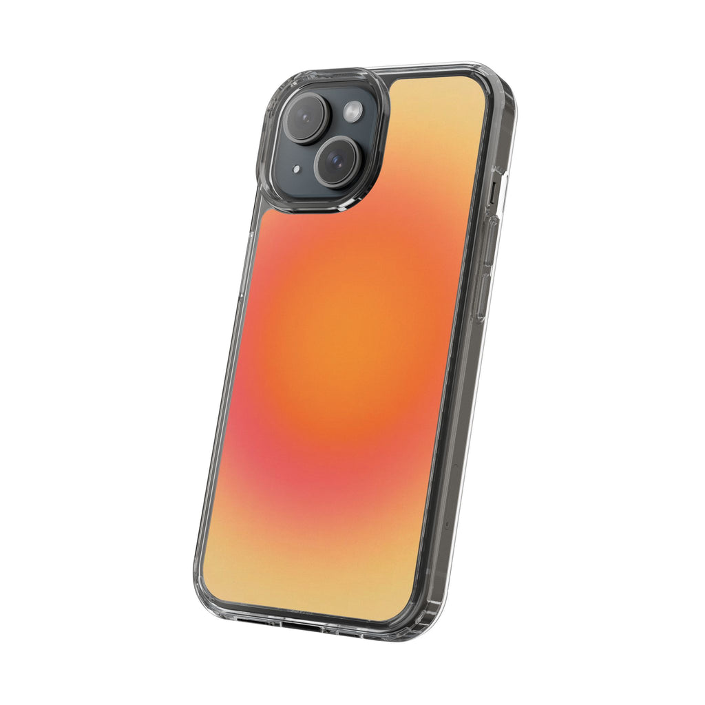 Clear Sunburst Protective Phone Case