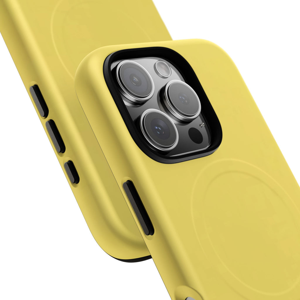 Yellow MagSafe Protective Phone Case