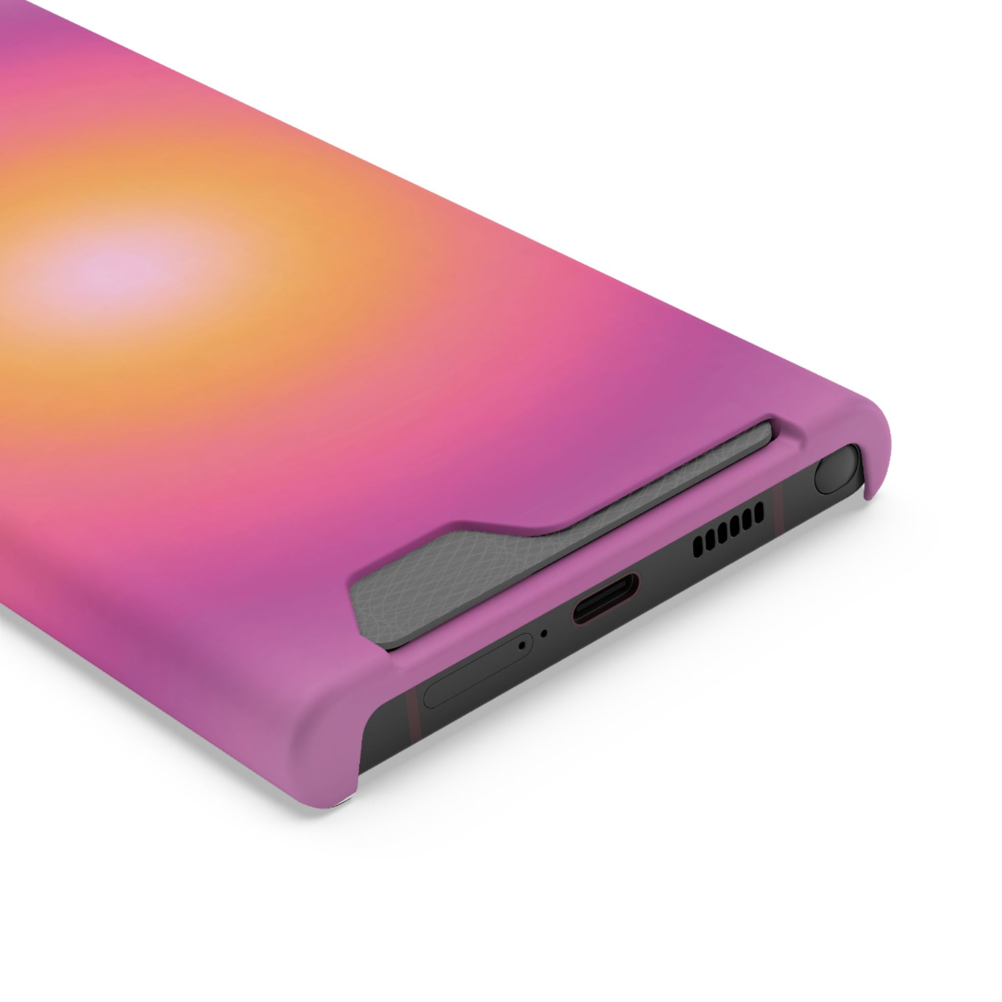 Sunset Gradient Phone Case with Card Holder
