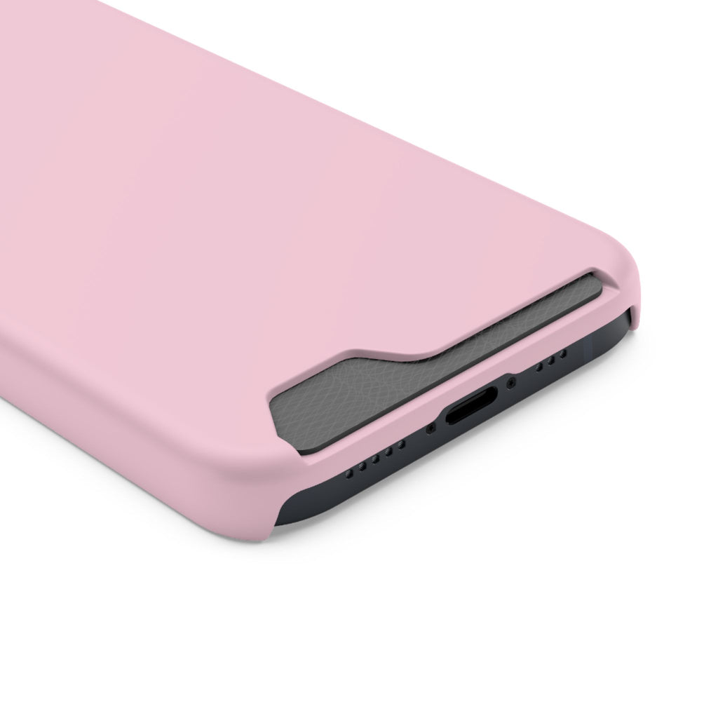 Pale Pink Card-Holder Phone Case