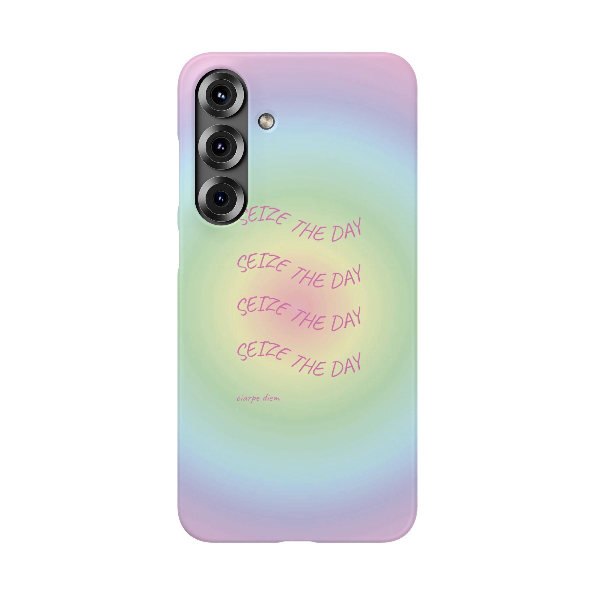 Carpe Diem Bermuda Halo Gradient Snap Phone Case