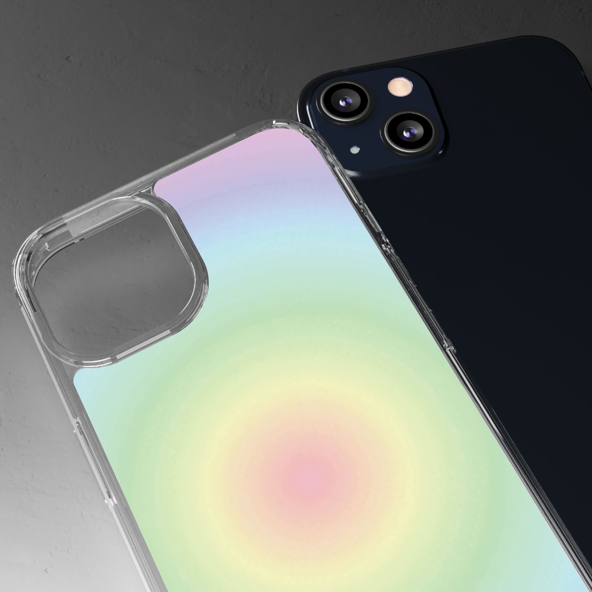Clear Bermuda Halo Gradient Protective Cover