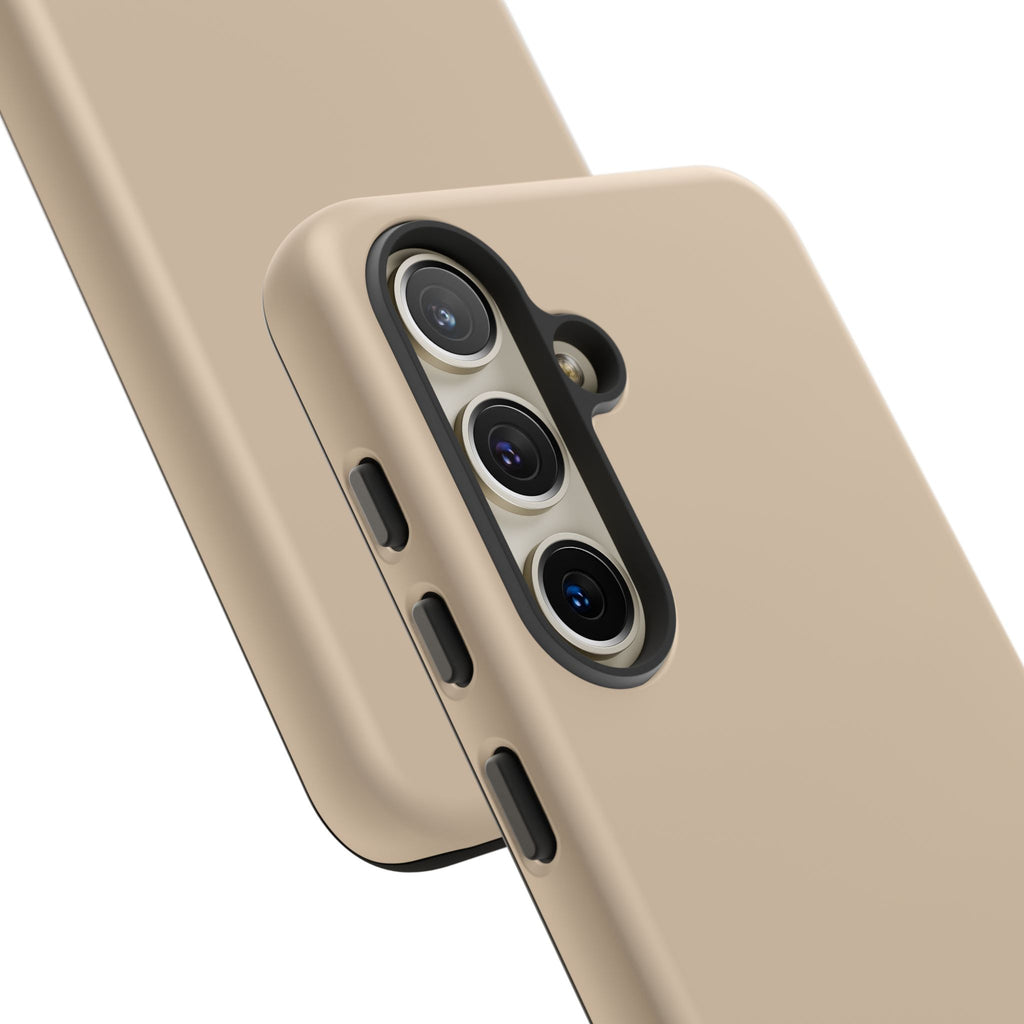 Beige Protective Phone Case