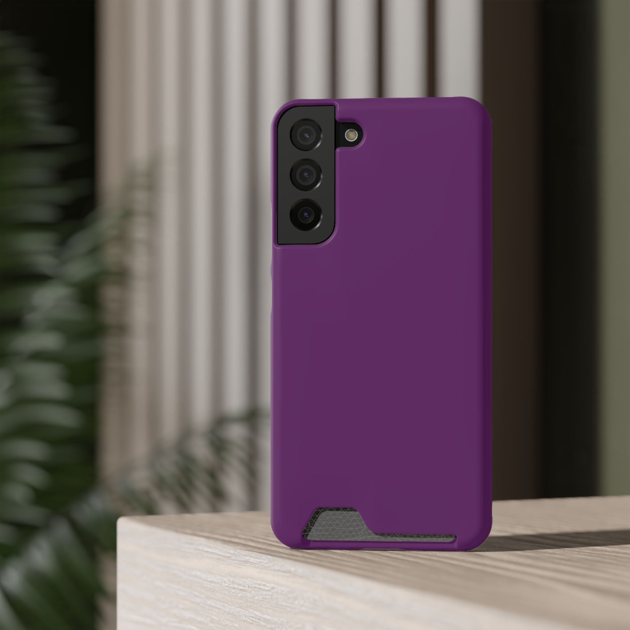 Blueberry Card Holder Phone Case