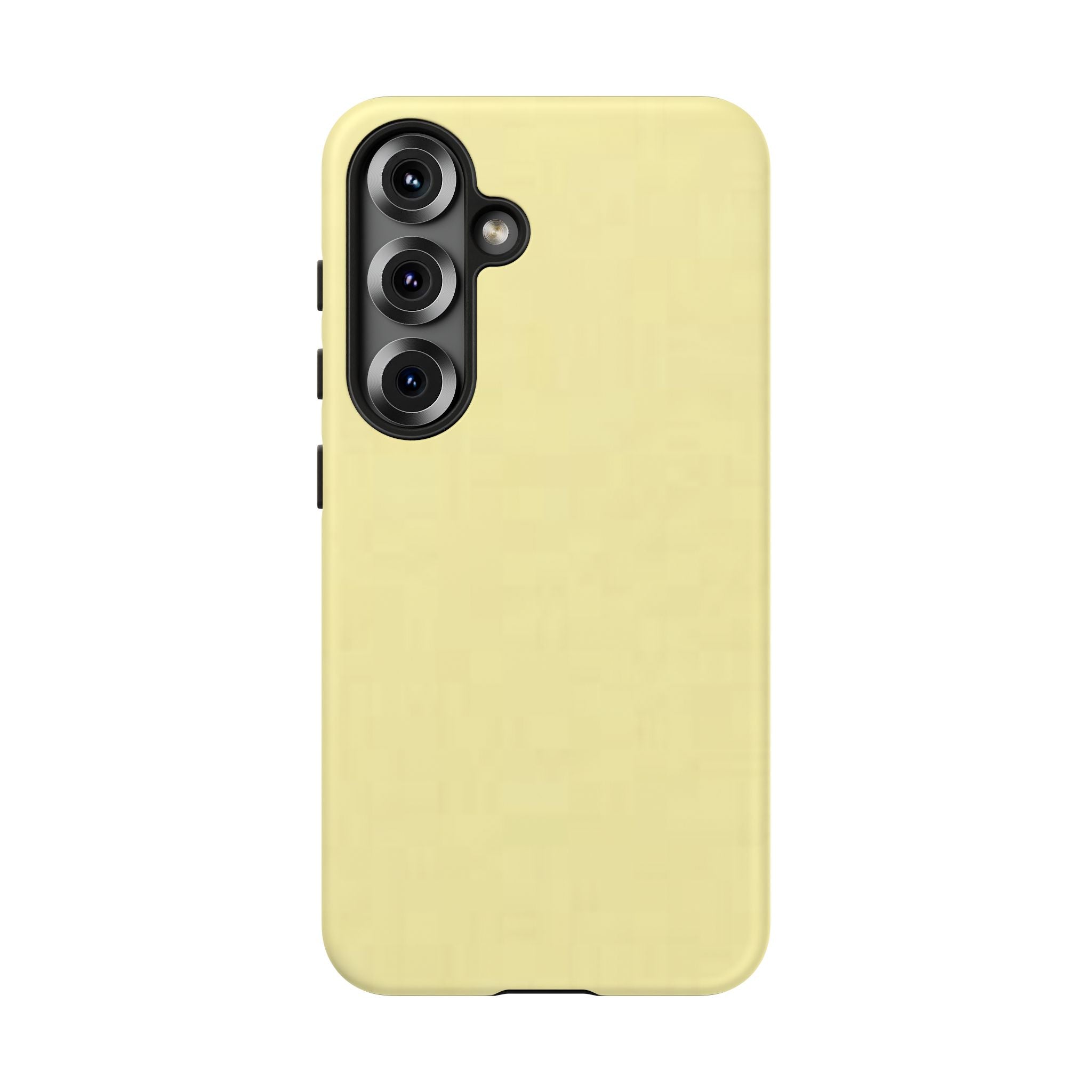 Pale Yellow Protective Phone Case