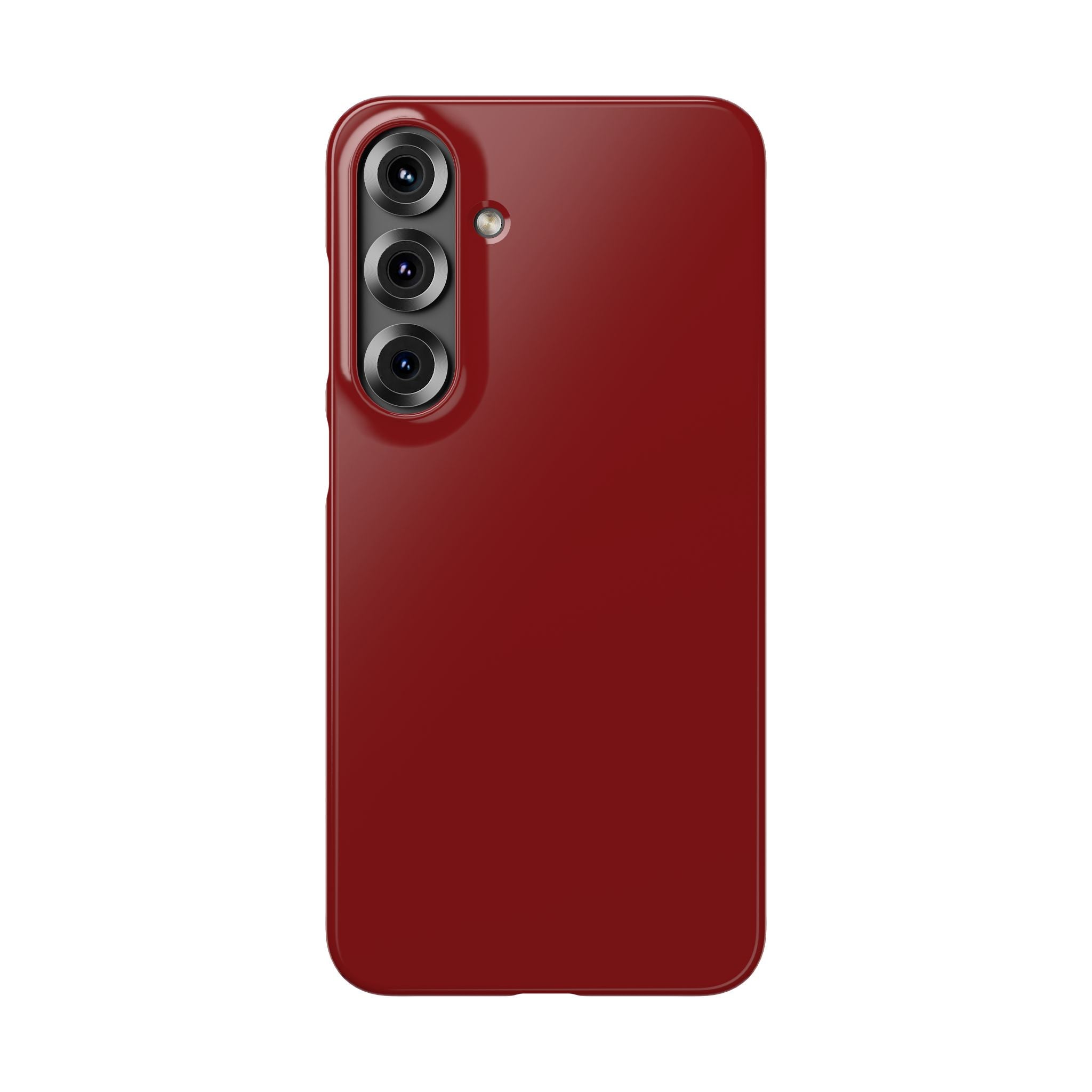 Dark Red Snap Phone Case
