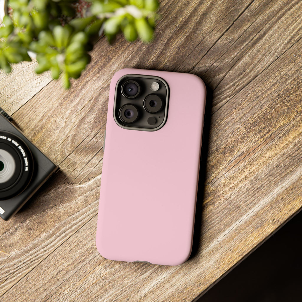 Pale Pink Protective Phone Case