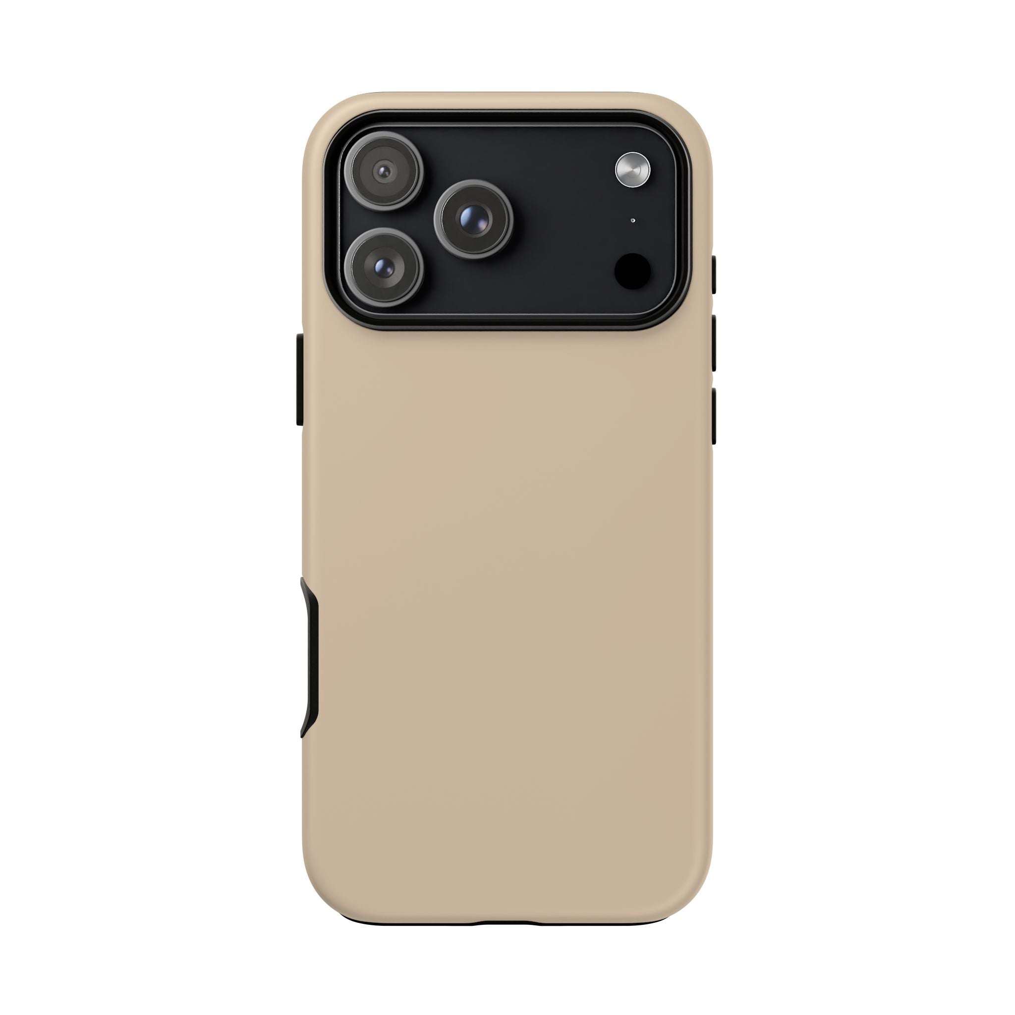 Beige Protective Phone Case