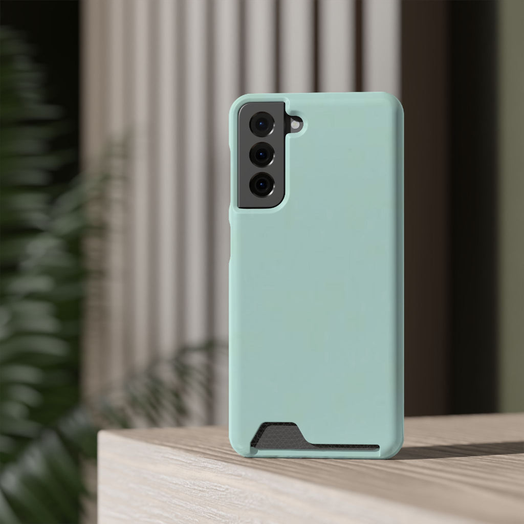 Light Mint Card Holder Phone Case