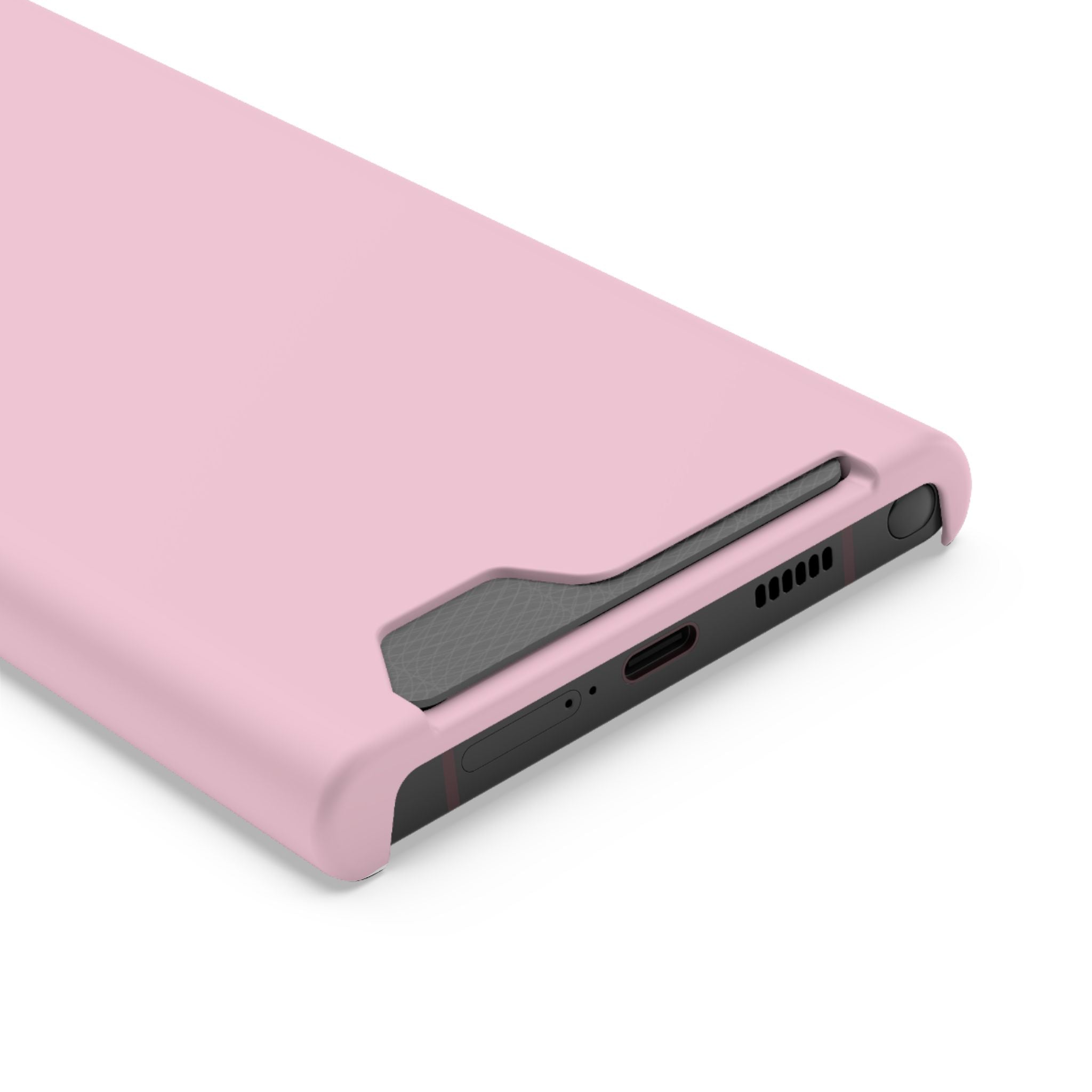 Pale Pink Card-Holder Phone Case