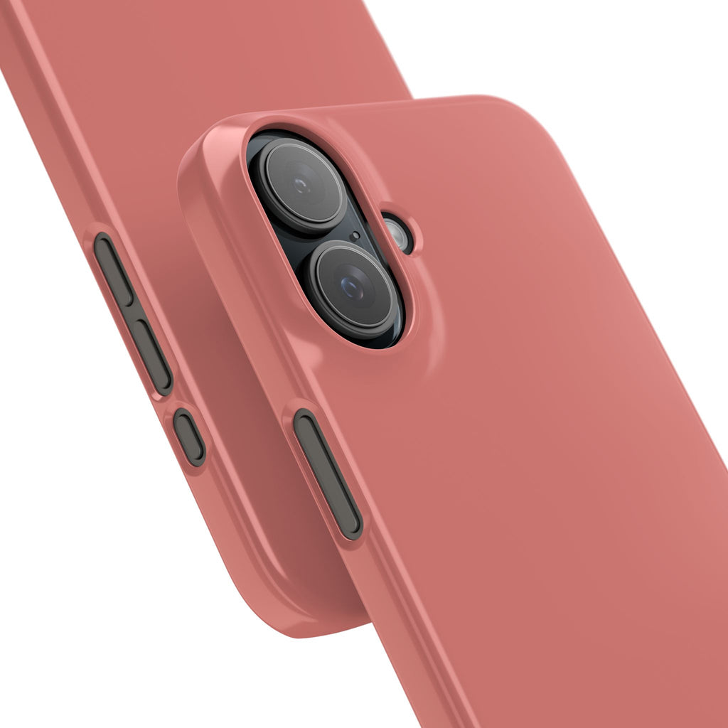 Frosty Pink Snap Phone Case