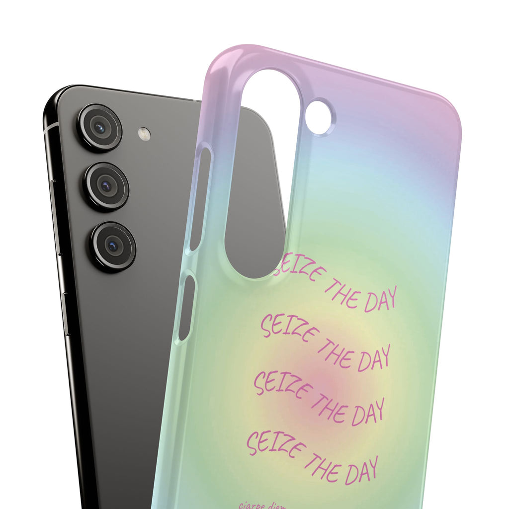 Carpe Diem Bermuda Halo Gradient Snap Phone Case